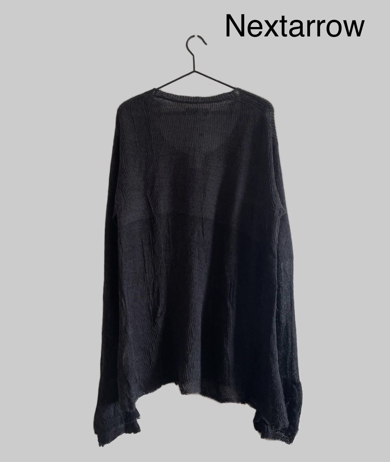 Yohji Yamamoto Yohji Yamamoto pour homme destroys vintage tassel sweater Size US L / EU 52-54 / 3 - 2 Thumbnail