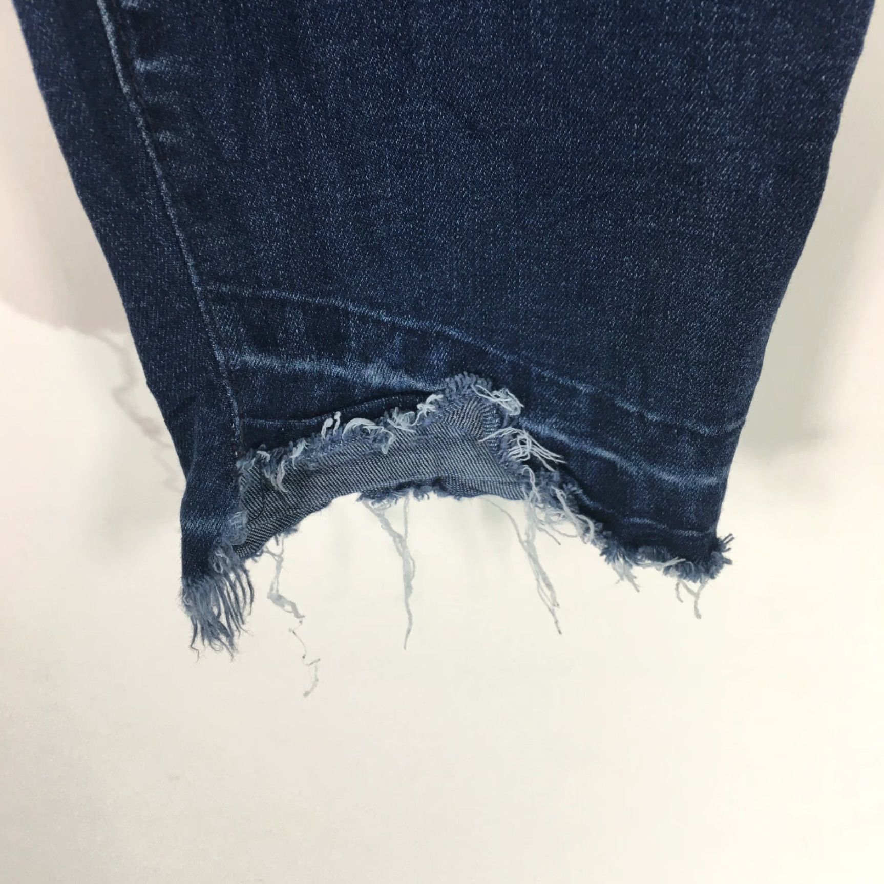 Old Navy Old Navy Womens Rockstar Blue Cut Off Skinny Denim Jeans 14 Regular 34x25 Blue Jeans Size 36" / US 14 / IT 50 - 5 Thumbnail