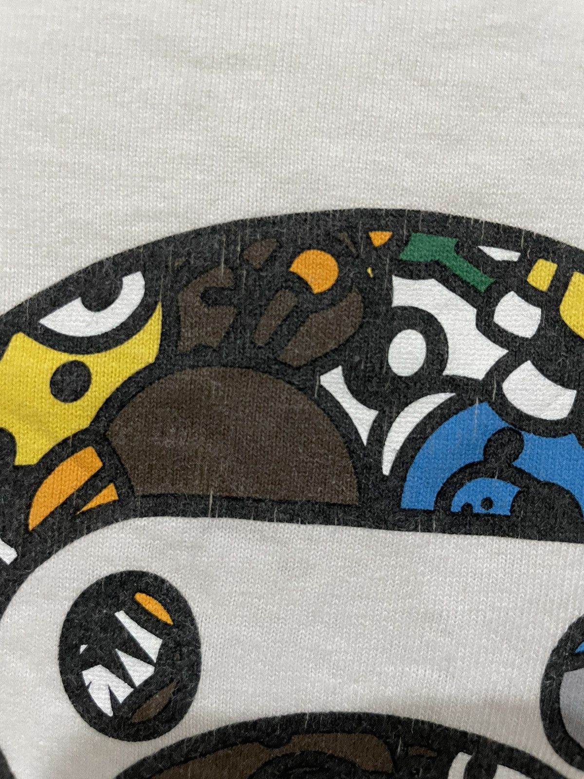 Bape VTG Babymilo A Bathing Ape Safari Tee Single Stitch Size M Size US M / EU 48-50 / 2 - 22 Thumbnail
