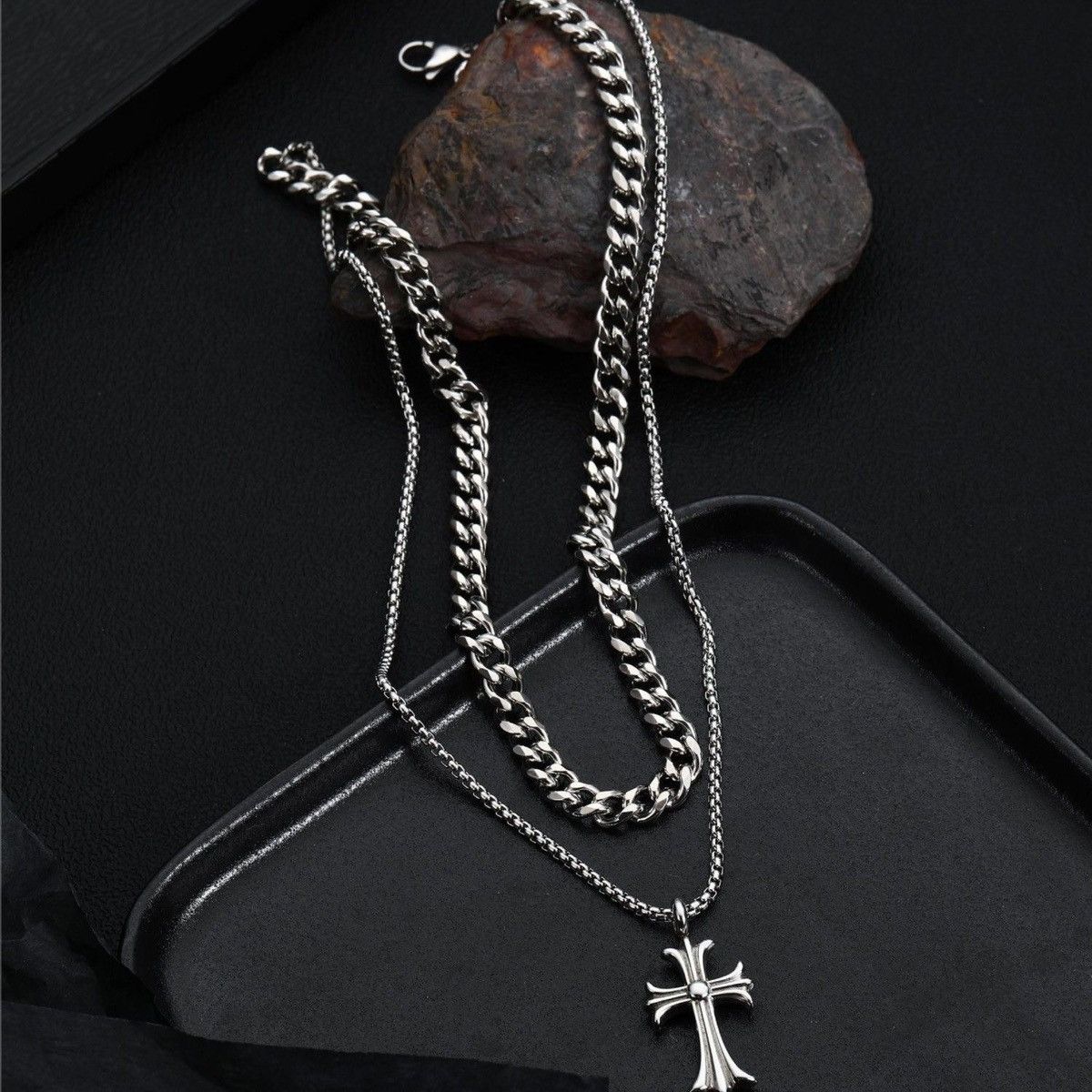 Vintage Retro necklace Size ONE SIZE - 4 Thumbnail