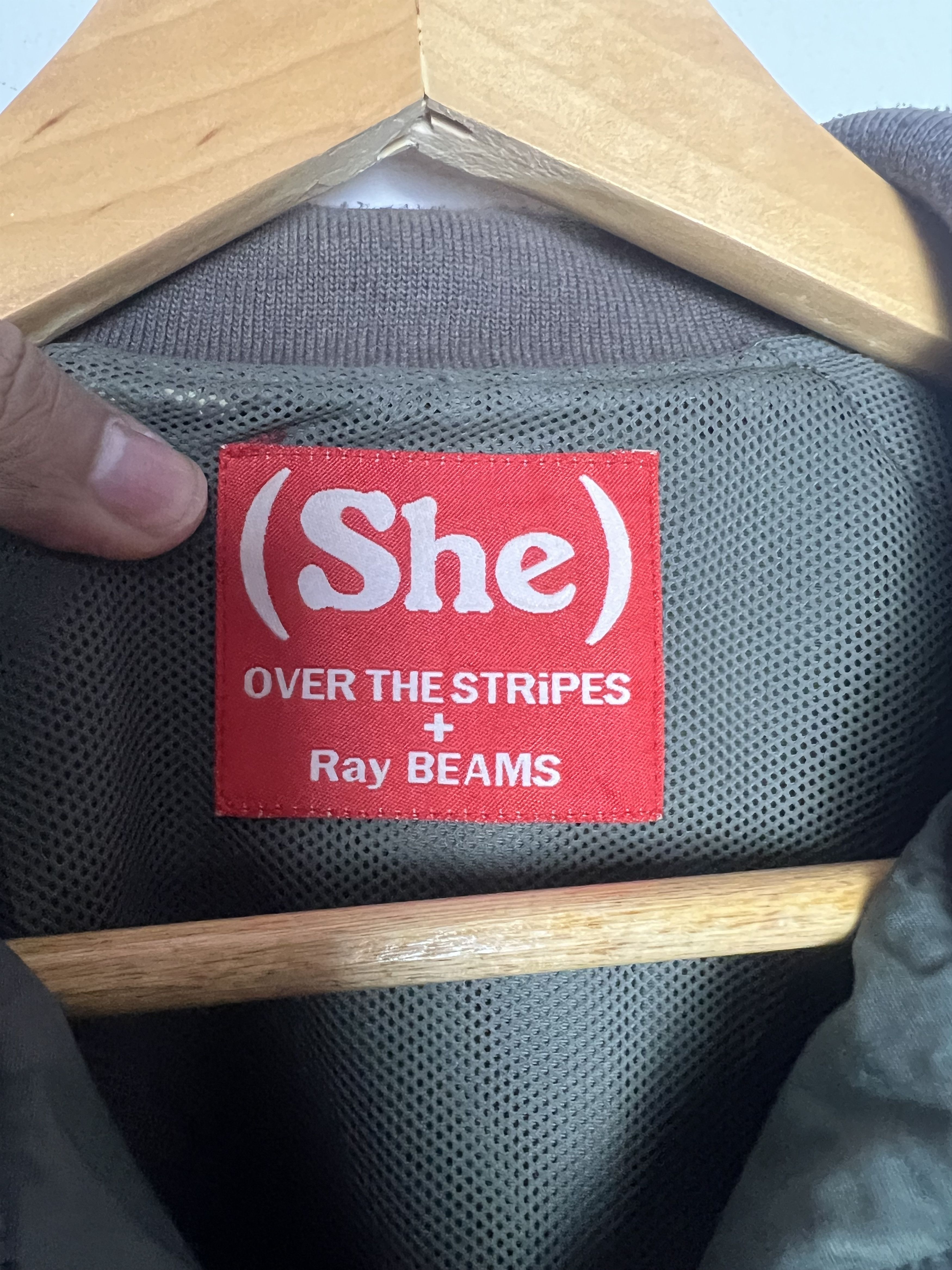 OVER THE STRiPES OVER THE STRiPES + Ray Beams Japan Zipper Jacket Size US M / EU 48-50 / 2 - 8 Thumbnail