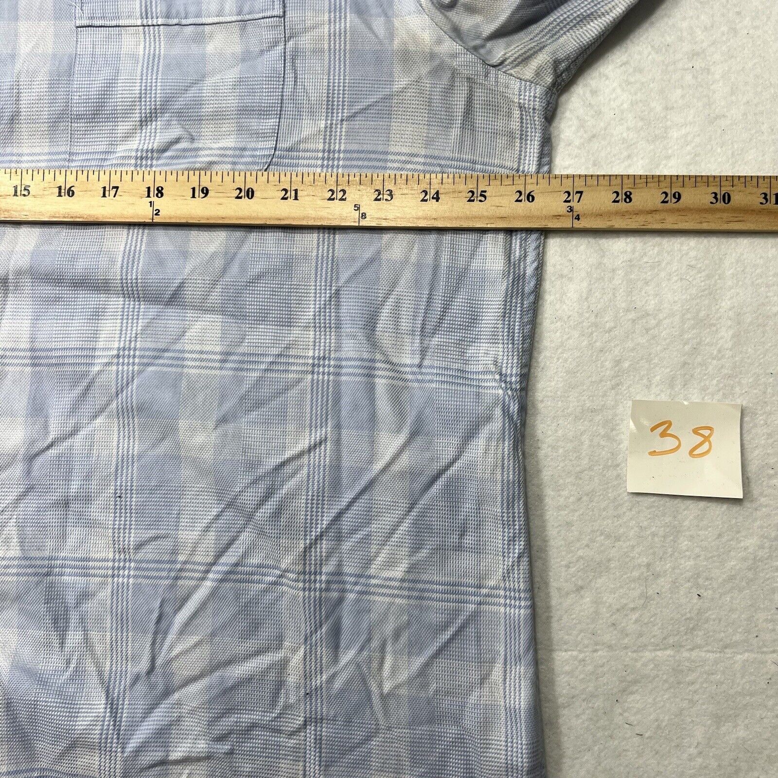 Tommy Bahama Tommy Bahama Blue & White Plaid Striped Button Down Shirt Size US XL / EU 56 / 4 - 7 Thumbnail