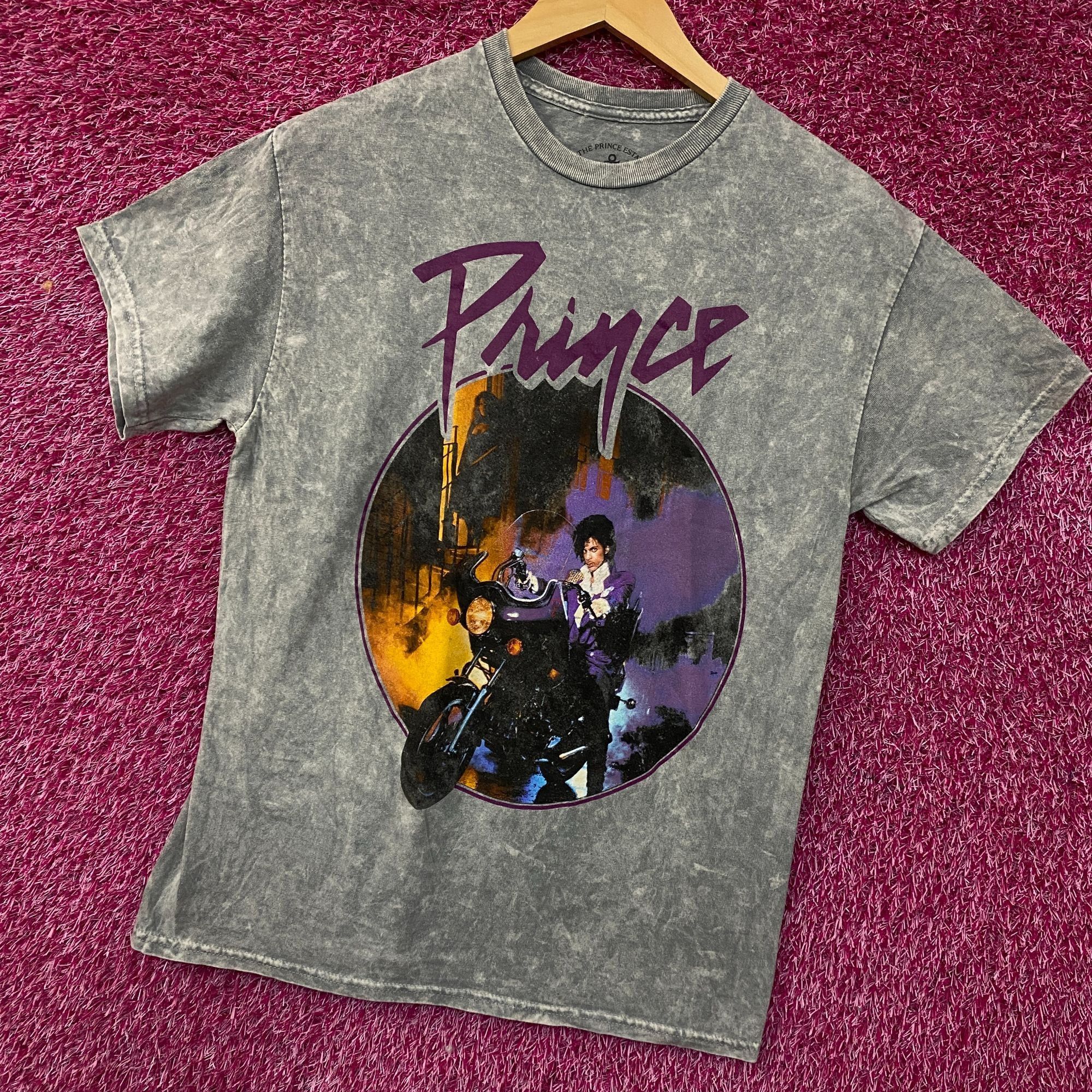Band Tees Prince Purple Rain Acid Wash Graphic T-Shirt Medium Size US M / EU 48-50 / 2 - 3 Thumbnail