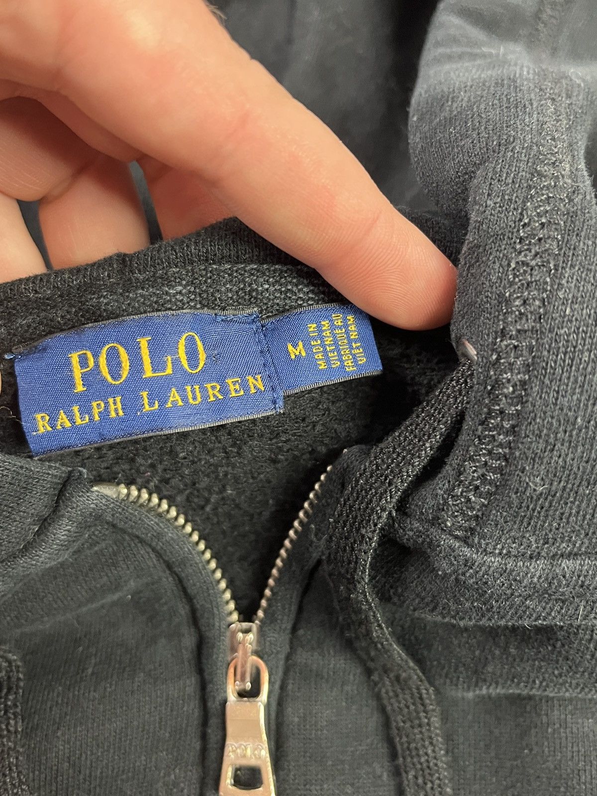 Polo Ralph Lauren Fleece Zip-Up Hoodie Size M / US 6-8 / IT 42-44 - 9 Thumbnail