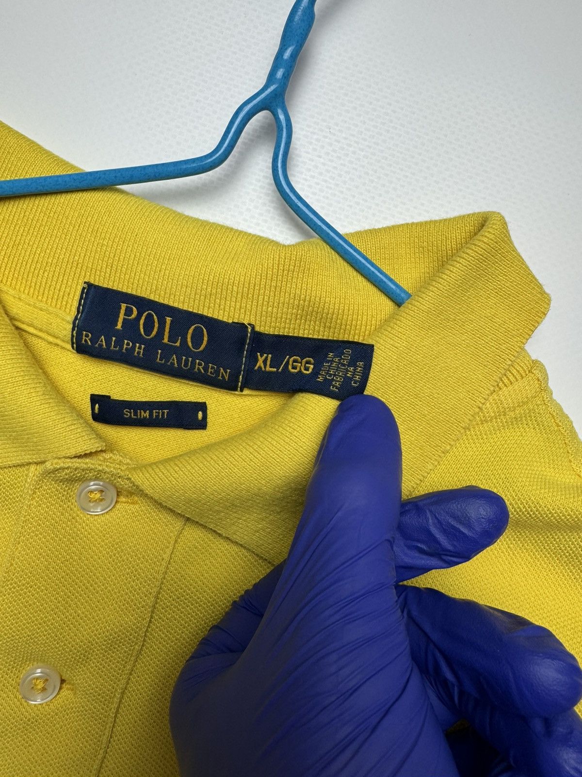 Polo Ralph Lauren Polo Ralph Lauren Slim Fit Polo – Bright Yellow Size US XL / EU 56 / 4 - 4 Thumbnail