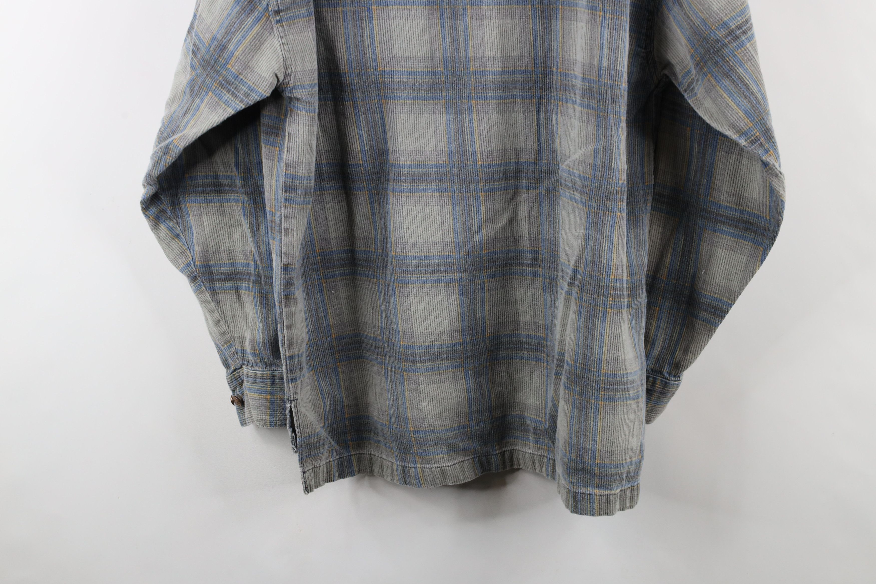 Vintage Vintage 90s Streetwear Collared Button Shirt Plaid Cotton Size US XL / EU 56 / 4 - 14 Thumbnail