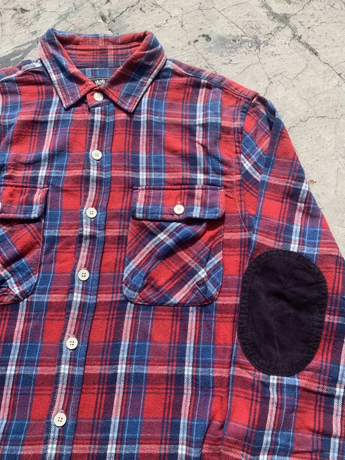 Beams Plus Beams Heart Flannel Tartan Shirt Size M / US 6-8 / IT 42-44 - 2 Thumbnail