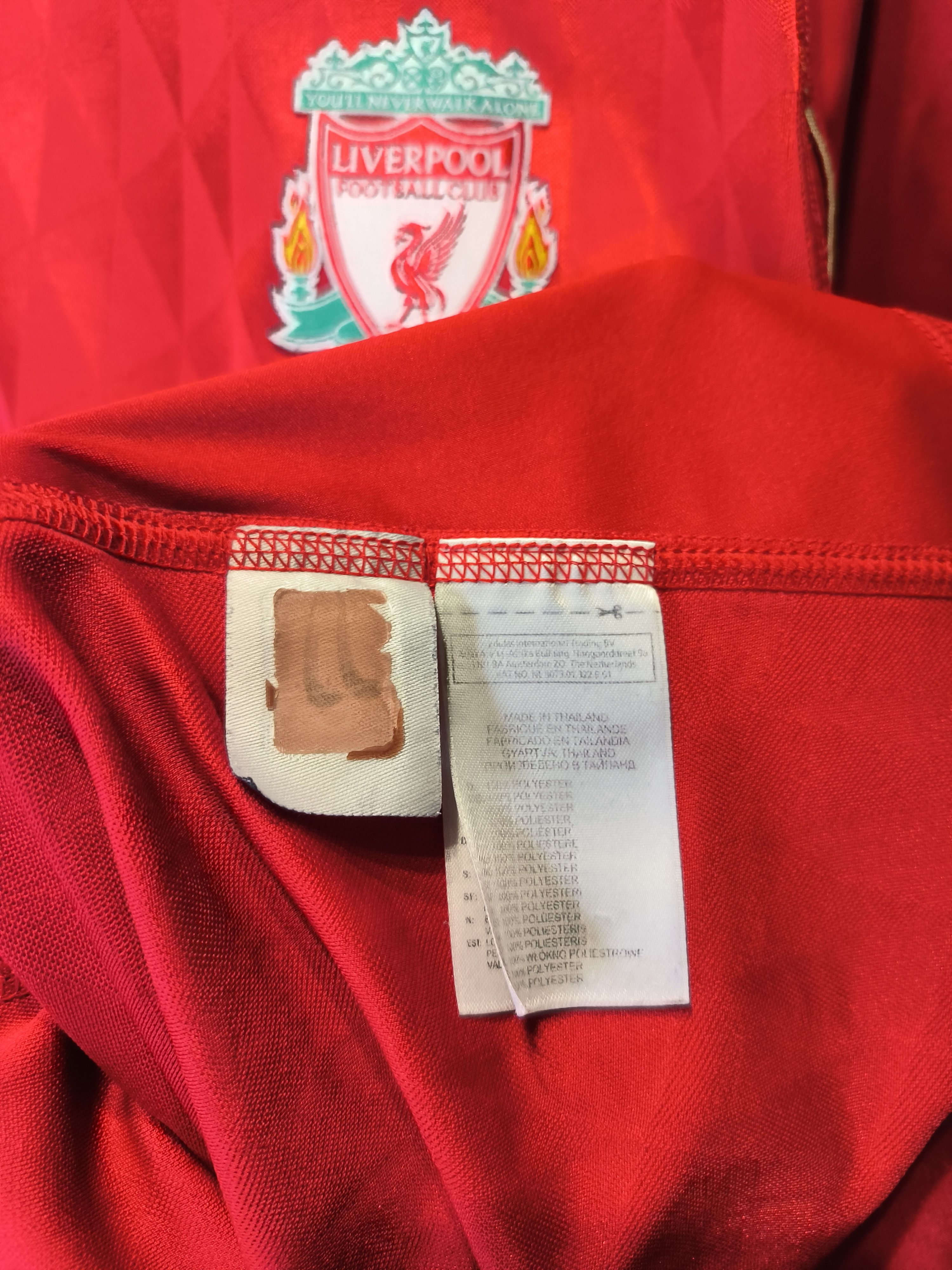 Adidas × Vintage Adidas FC Liverpool Football Jersey Shirt 2011 Soccer Size US L / EU 52-54 / 3 - 5 Thumbnail
