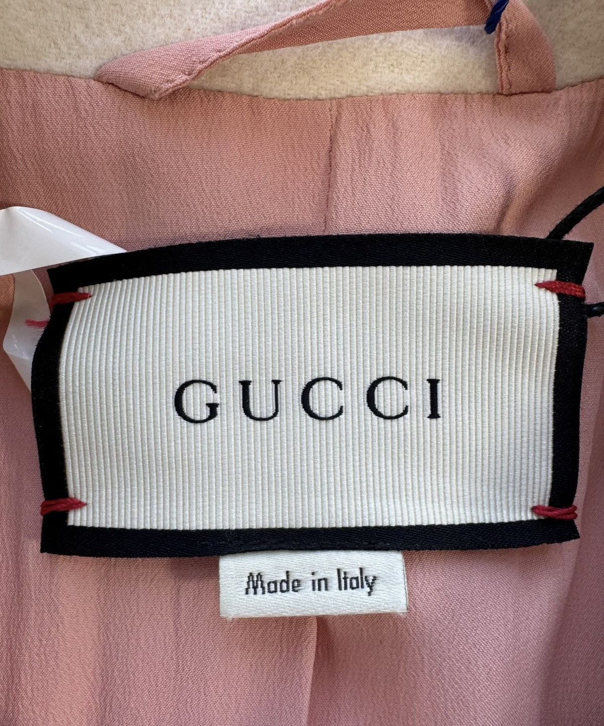 Gucci Gucci 36 GG Button White Wool Coat Jacket Size XS / US 0-2 / IT 36-38 - 6 Thumbnail