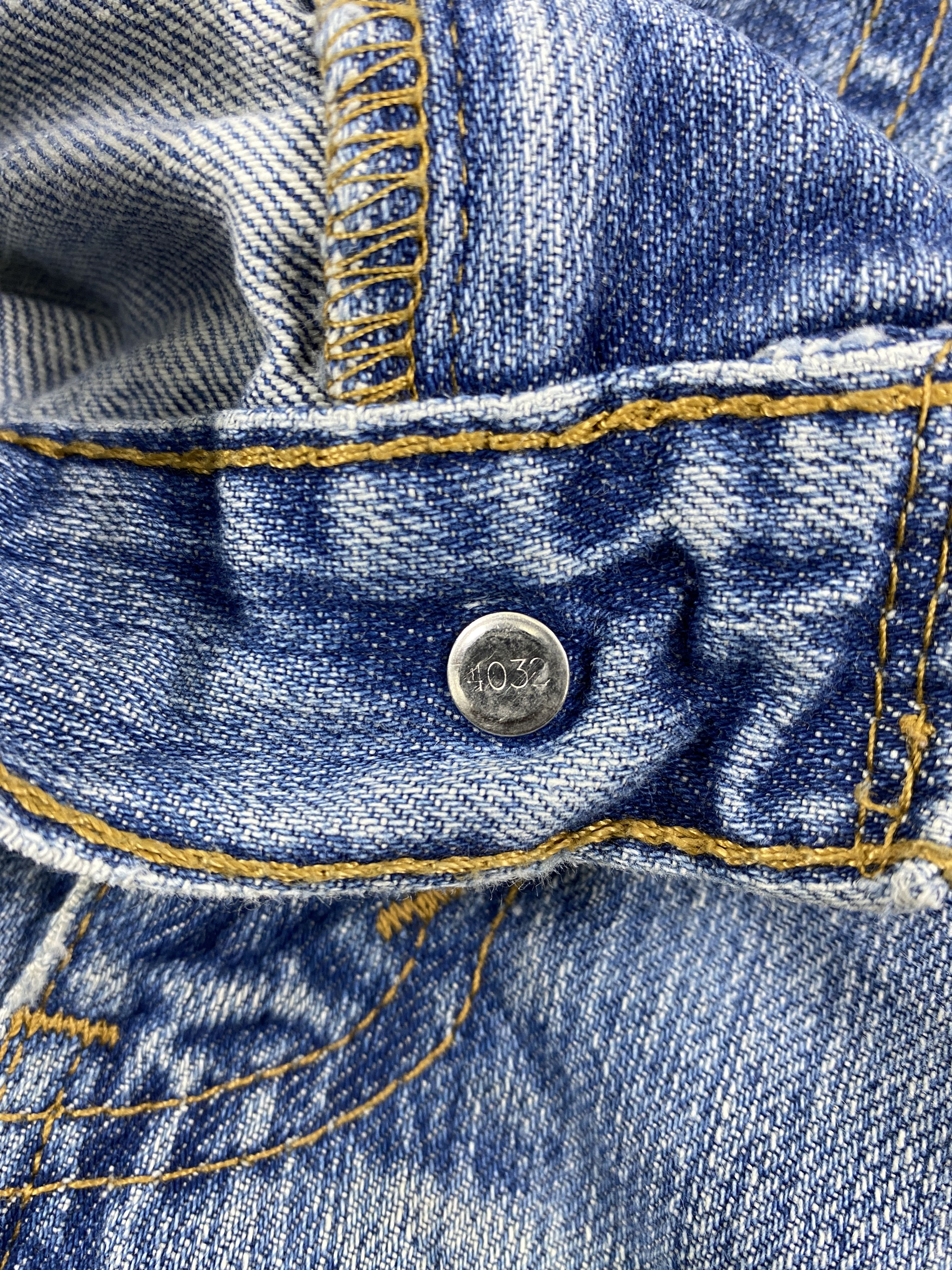 Levi's Blue Wash Vintage Levi's 569 34x31.5 Denim -JN2104 Size US 34 / EU 50 - 7 Thumbnail