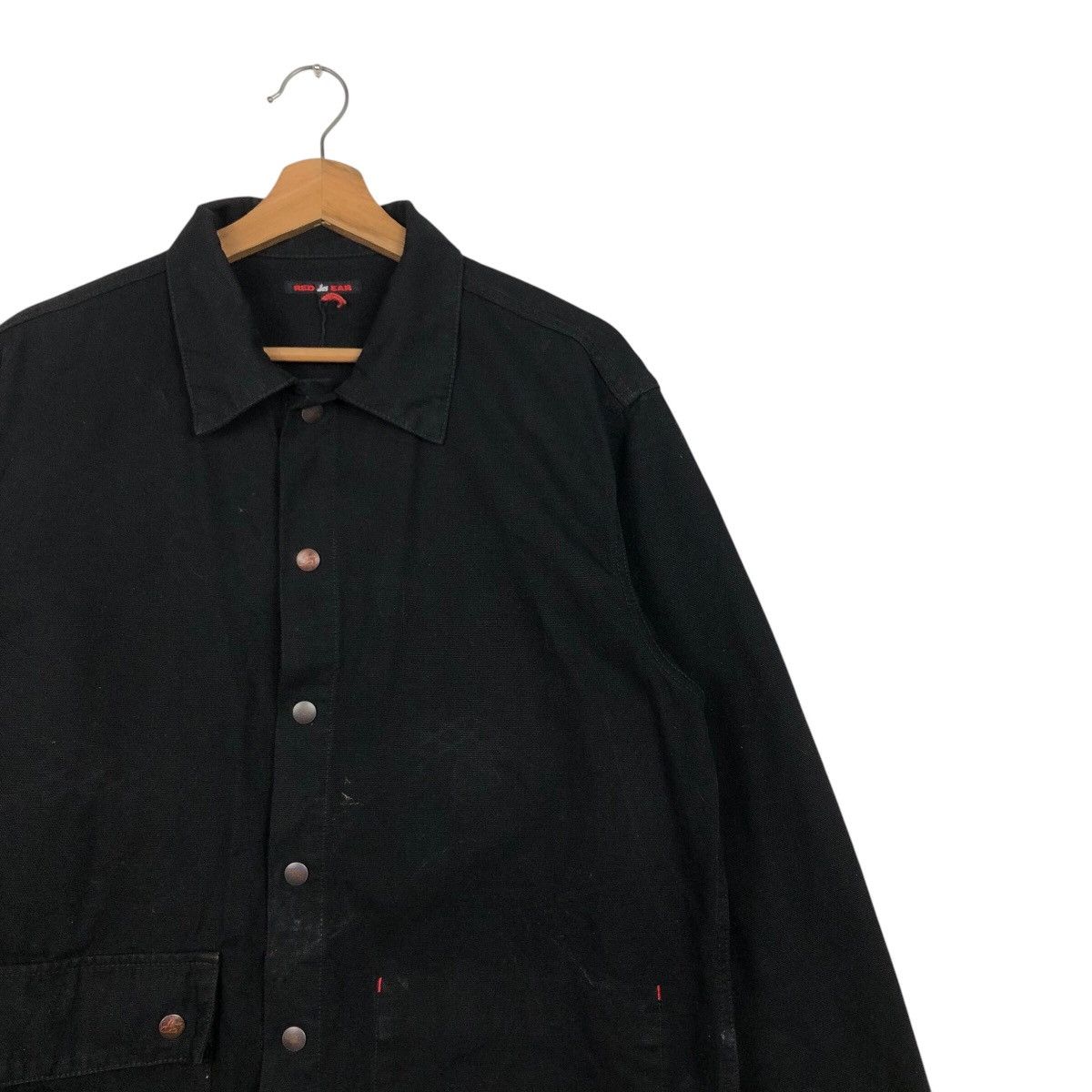 Japanese Brand 📌Vintage Chore Work Jacket Duck Canvas Red Ear Issey Miyake Size US M / EU 48-50 / 2 - 7 Thumbnail