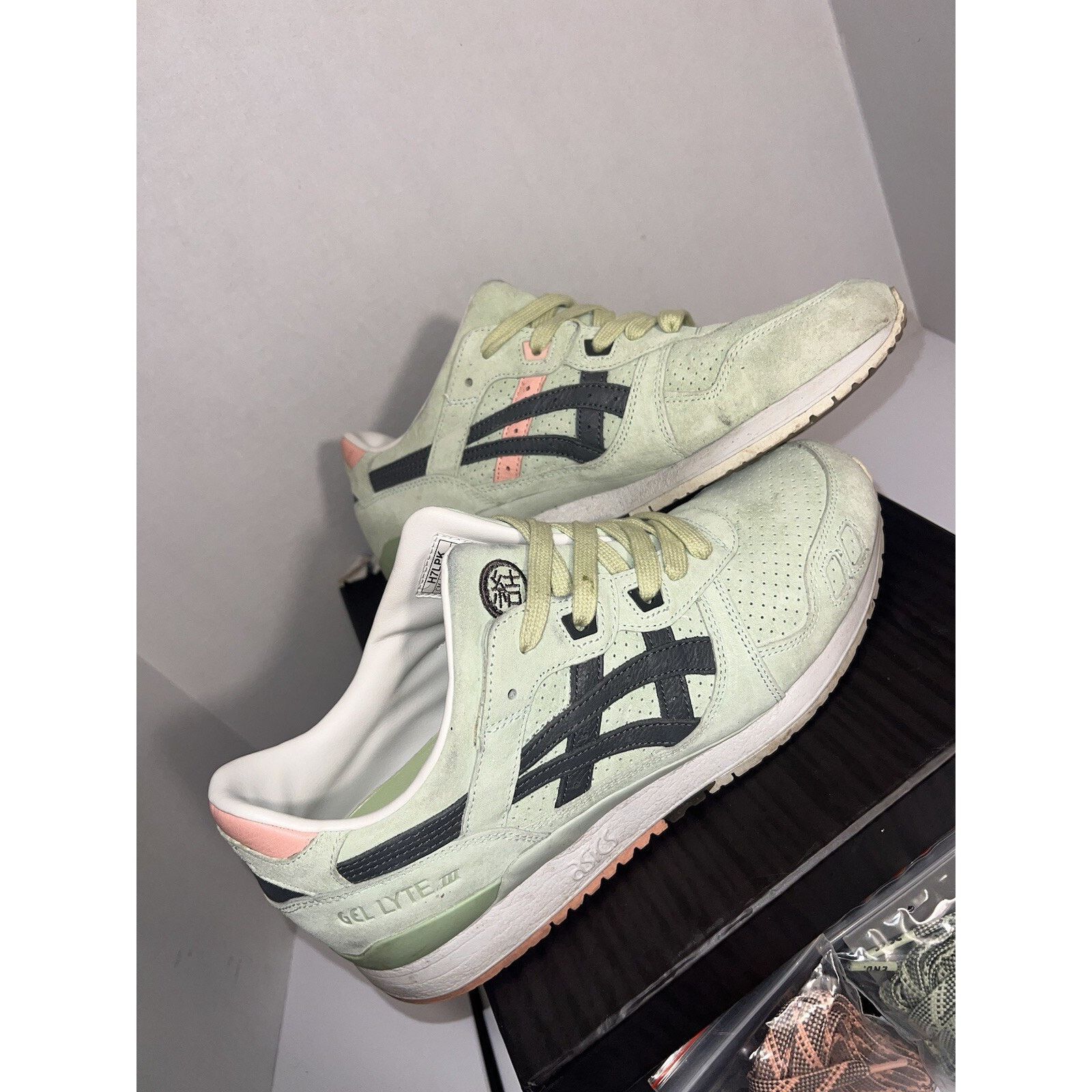 Asics Size 9.5 - ASICS GEL-Lyte III x END Wasabi 2018 Complete Size US 9.5 / EU 42-43 - 6 Thumbnail