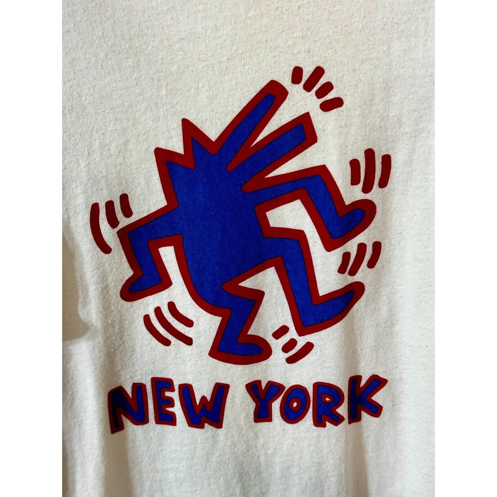 Uniqlo Keith Haring NY Dog Long Sleeve | Small | MoMA SPRZNY | Rare Size US S / EU 44-46 / 1 - 2 Thumbnail