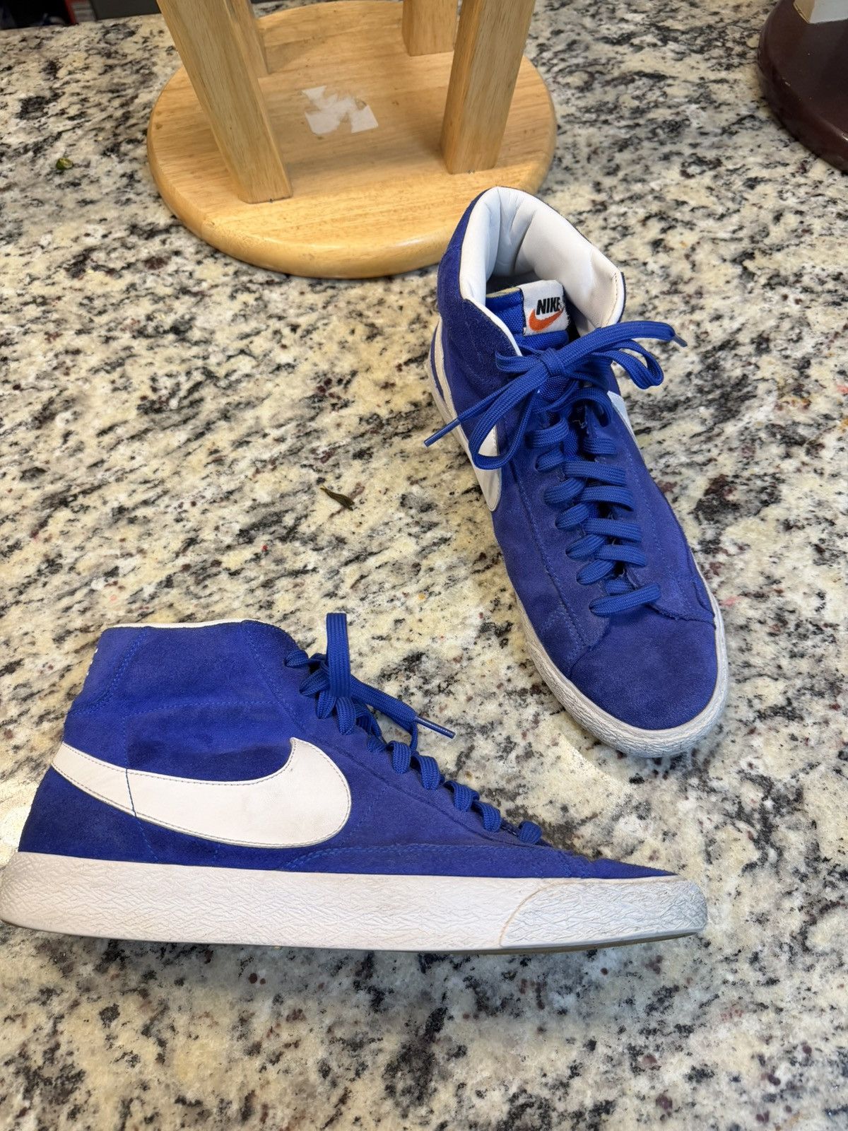 Nike Nike Blazer Mid 77 Royal Blue Size 11 Size US 11 / EU 44 - 1 Thumbnail