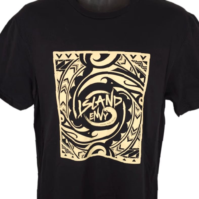 Gildan Hawaii T Shirt Mens M Black Tribal Island Envy Travel Destination Tee Size US M / EU 48-50 / 2 - 2 Thumbnail