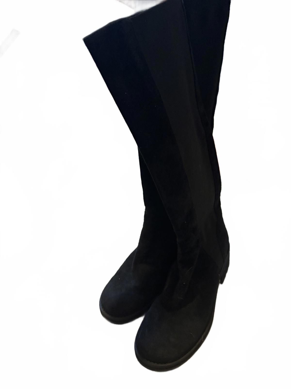 Other NWOT Donald J. Pliner Suede Knee-High Boots with Chunky Heel Size US 7.5 / IT 37.5 - 4 Thumbnail