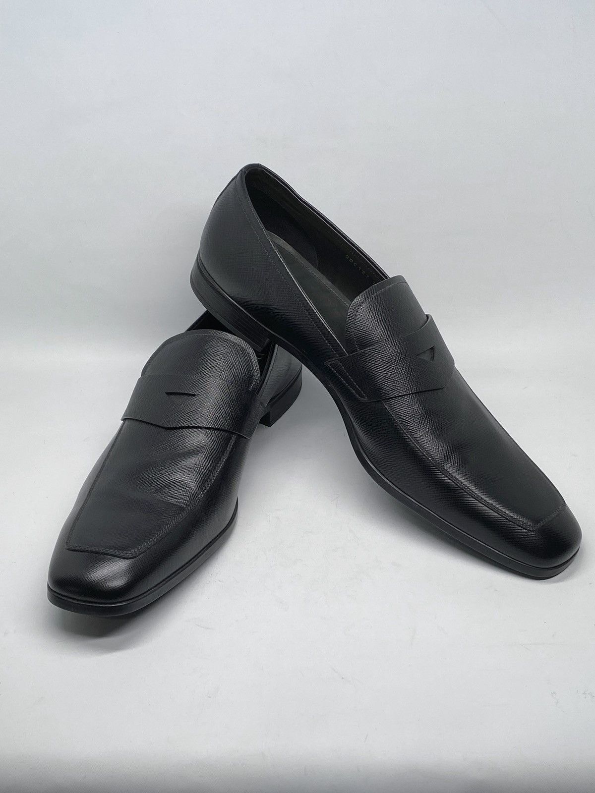 Prada Prada Saffiano Leather Penny Loafer size 12/ us size 13 Size US 13 / EU 46 - 3 Thumbnail