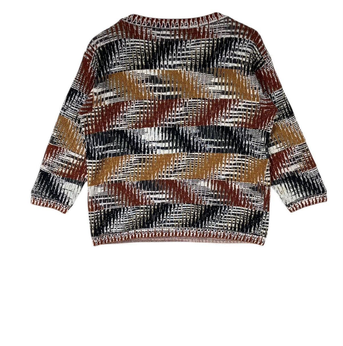 Missoni Vintage Italian Designer Luxury Missoni Knitwear Jumper Size L / US 10 / IT 46 - 3 Thumbnail