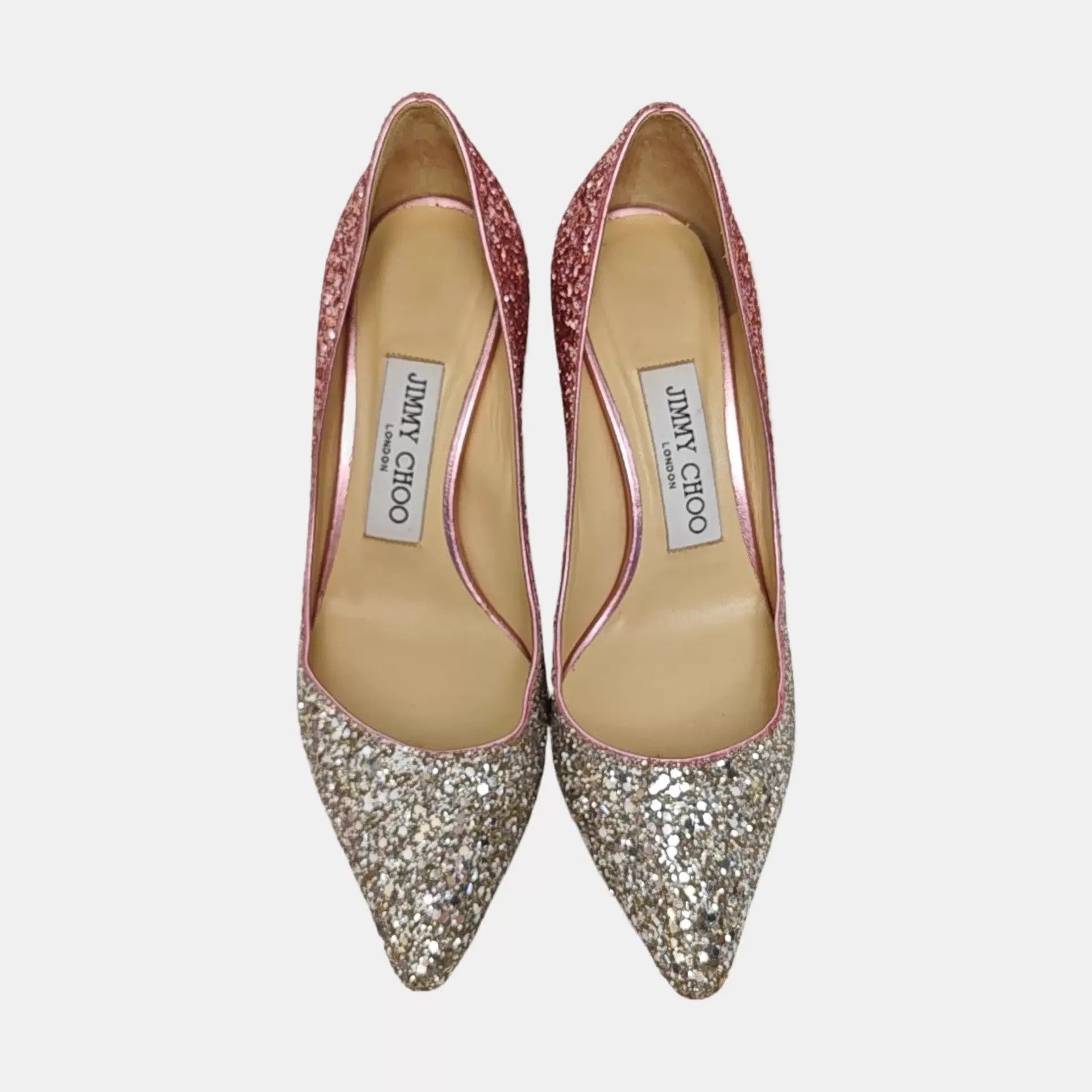 Jimmy Choo JIMMY CHOO heels 34.5 Size US 4 / IT 34 - 7 Thumbnail