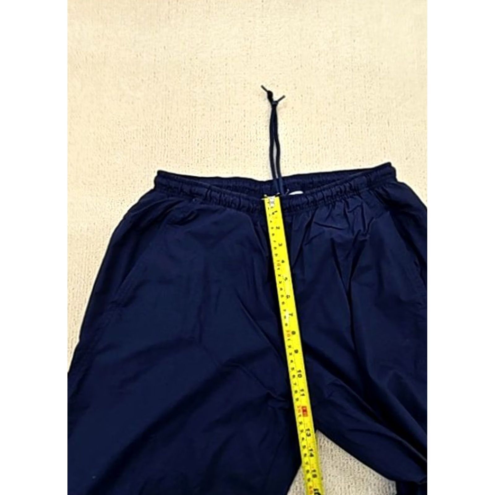 Nike Nike Mens Navy Track Pants L Drawstring Solid Size US 33 - 6 Thumbnail