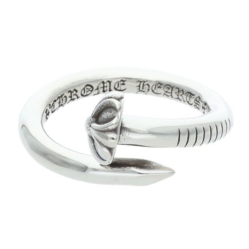 Chrome Hearts Chrome Hearts NAIL CRSBALL Silver Ring Size ONE SIZE - 1 Thumbnail