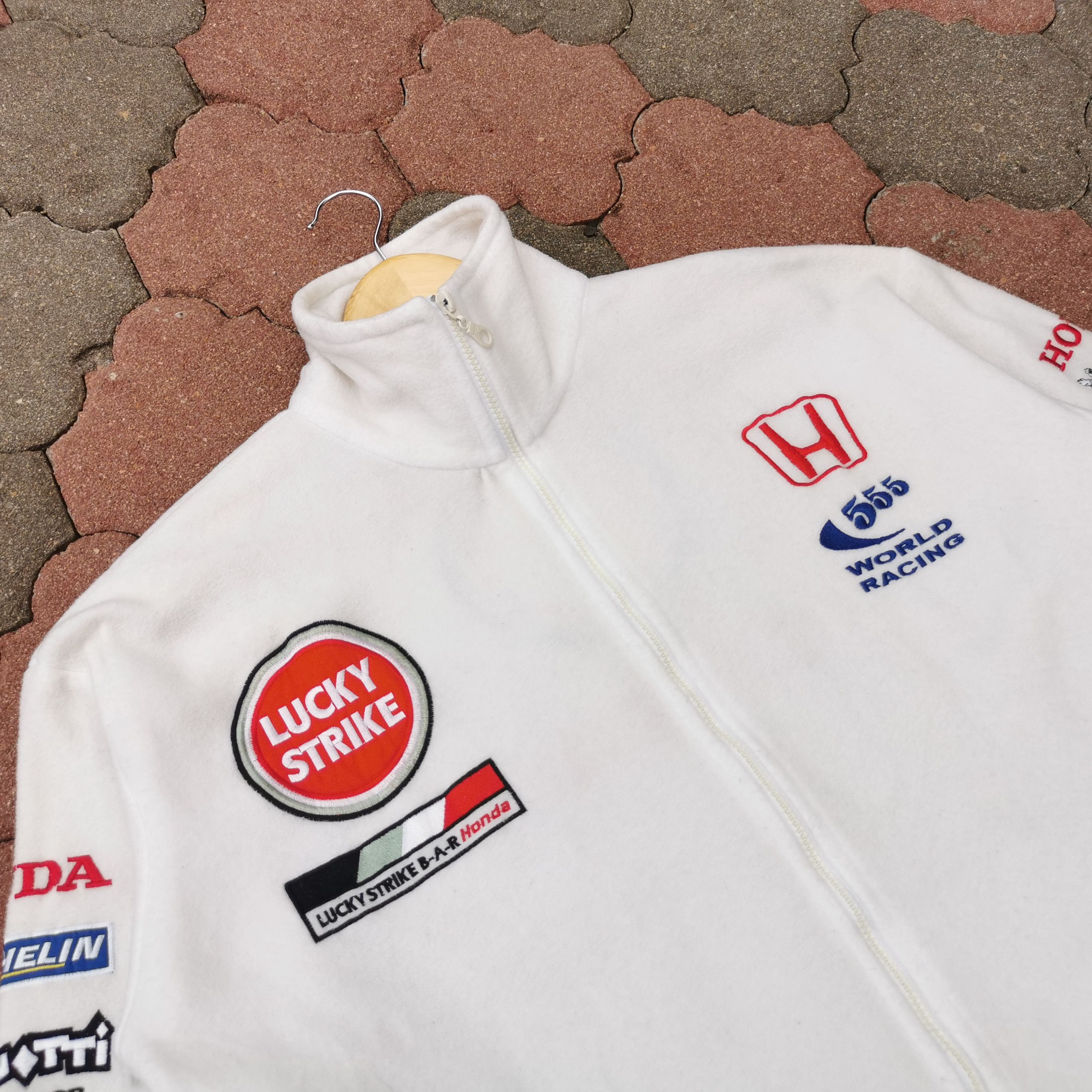 Honda Honda Lucky Strike World Racing Fleece Jacket Size US XL / EU 56 / 4 - 5 Thumbnail