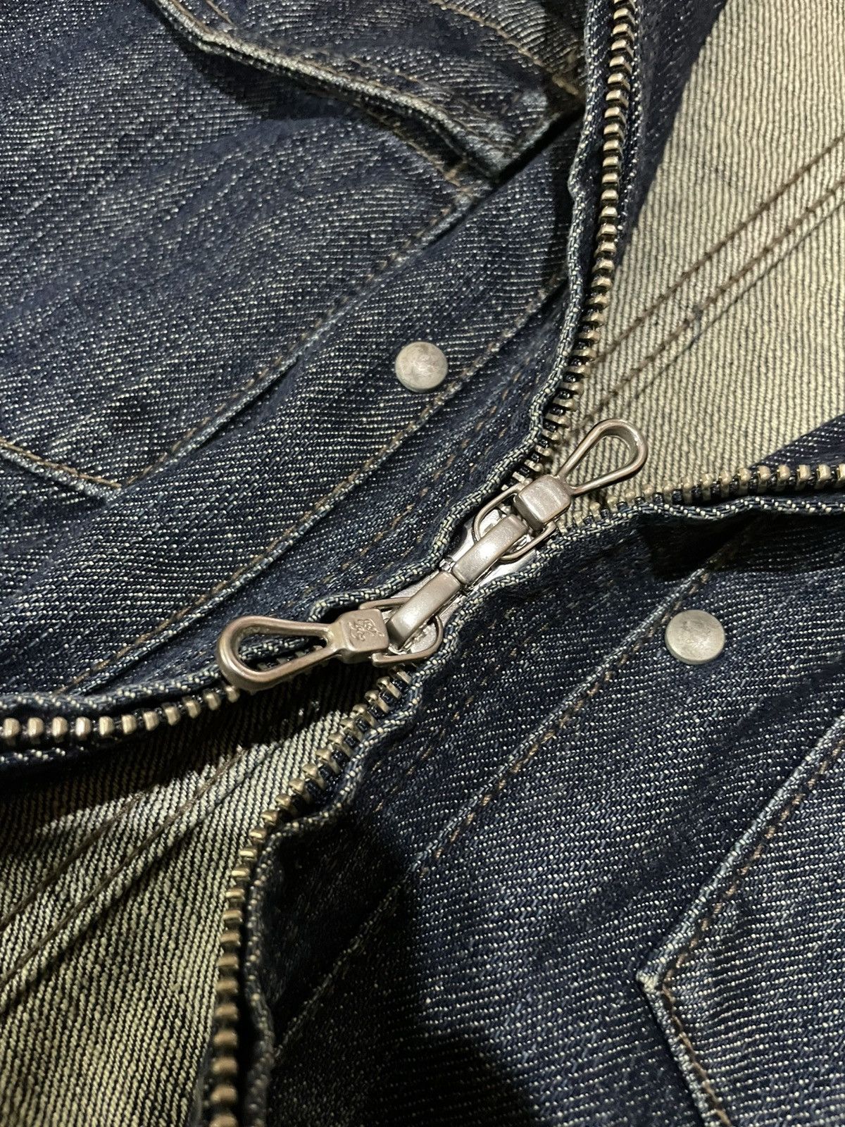 Schlussel Schlussel Bondage Denim Jacket Size US M / EU 48-50 / 2 - 6 Thumbnail