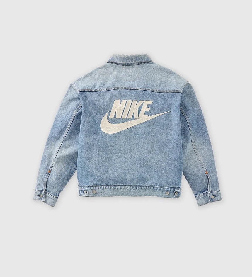 Levi's × Nike Levis x nike truckers jacket Size US XL / EU 56 / 4 - 2 Thumbnail