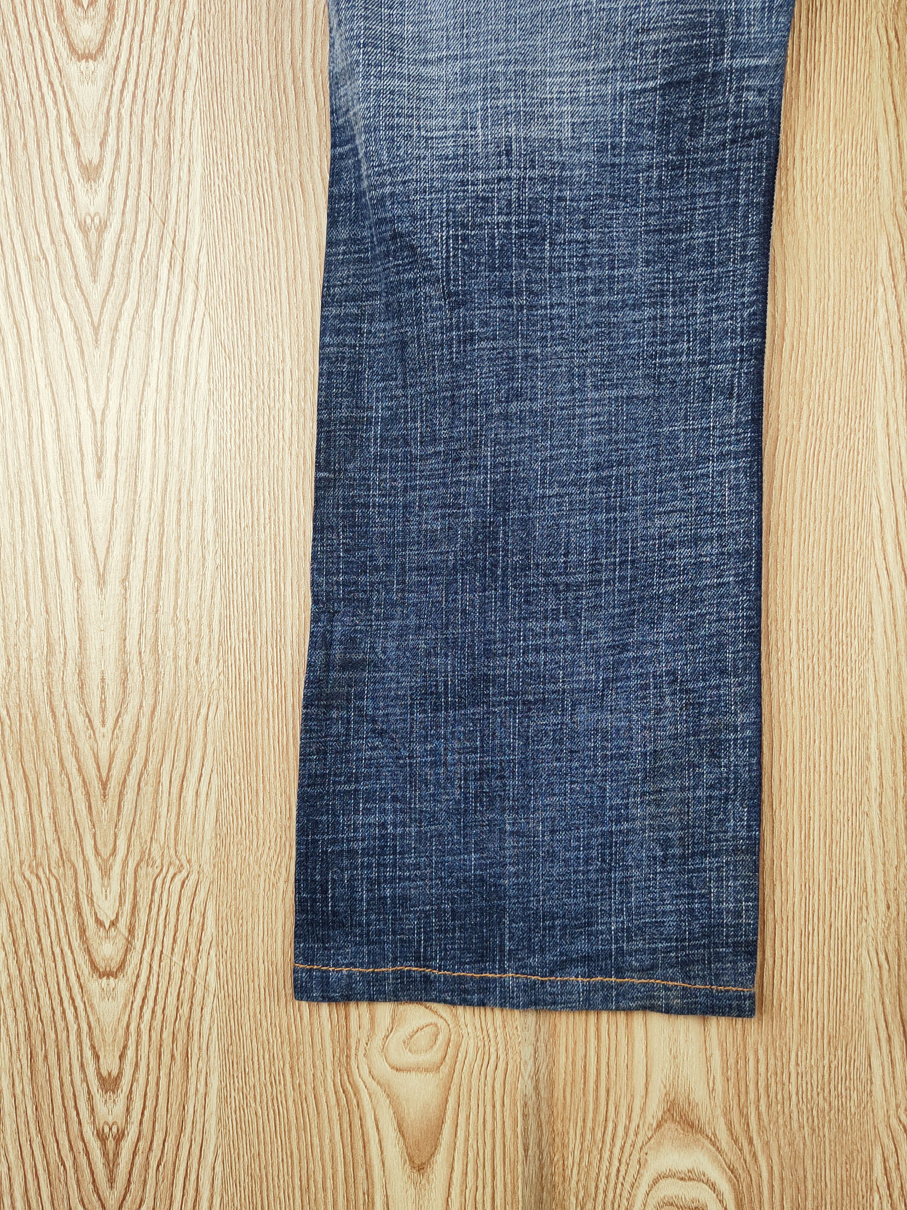 Hang Ten Hang Ten Dark Blue Distressed Ripped Jeans #S2704 Size US 33 - 10 Thumbnail