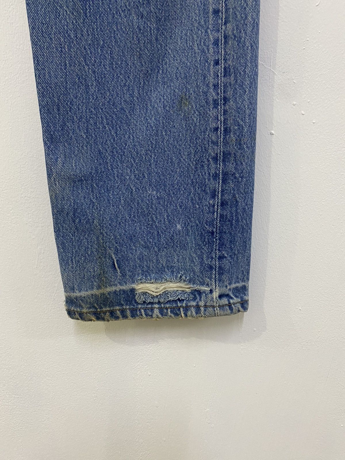 Levi's 💥LEVIS 501 90s REWORK INSPIRE BY KAPITAL BORO SASHIKO JAPAN Size US 32 / EU 48 - 12 Thumbnail