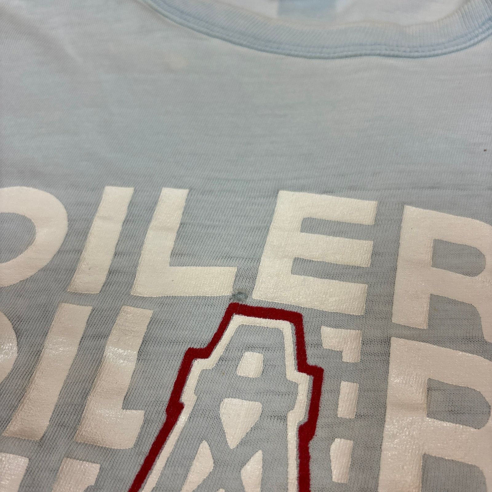 Champion Vintage 70s 80s Champion Houston Oilers Shirt XL Size US XL / EU 56 / 4 - 10 Thumbnail