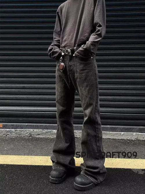 VIBE Stacked Flare Denim Jeans Size US 32 / EU 48 - 1 Thumbnail