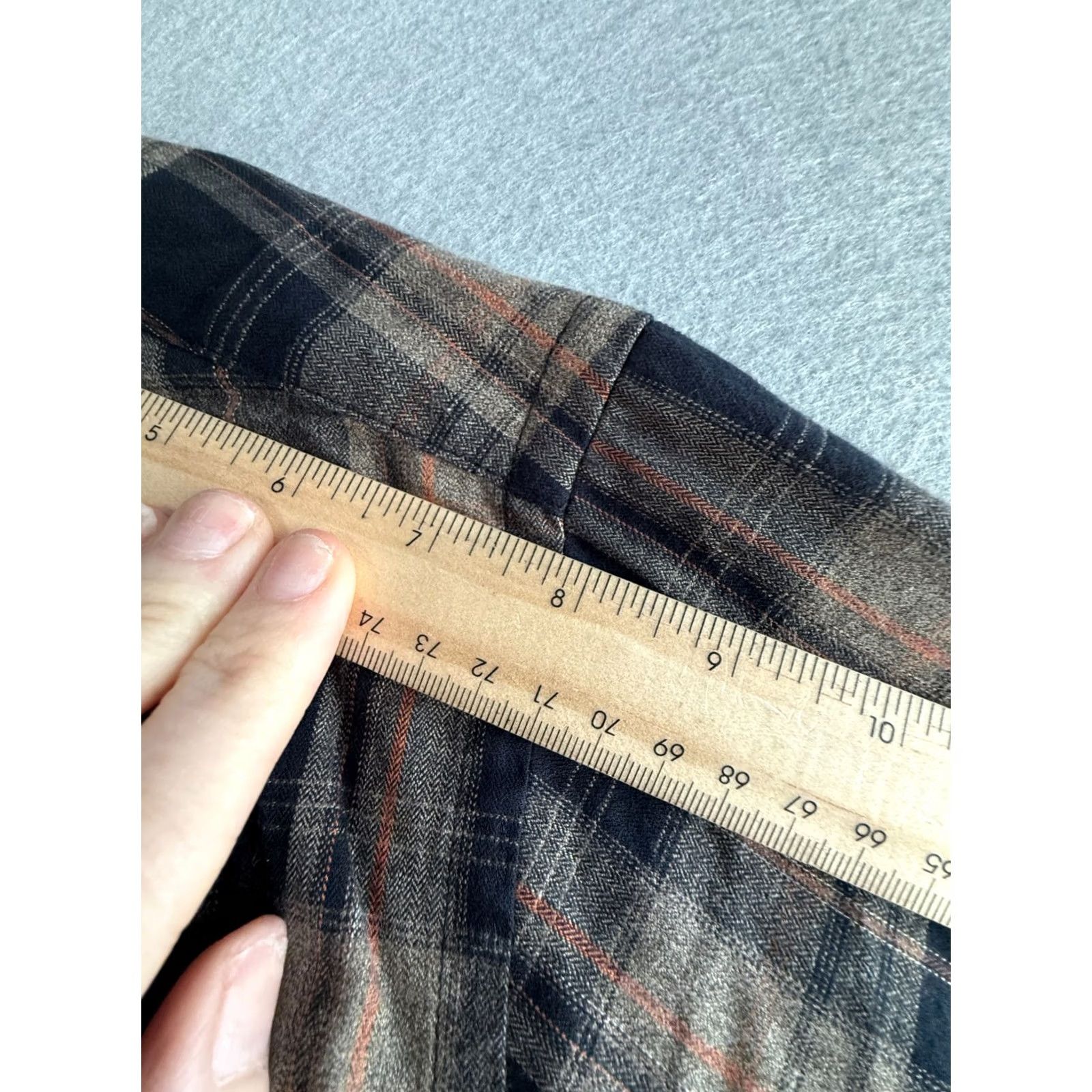 Dockers Dockers Premium Shirt Mens XL Plaid Long Sleeve Button Down Cotton Casual Shirt Size US XL / EU 56 / 4 - 3 Thumbnail