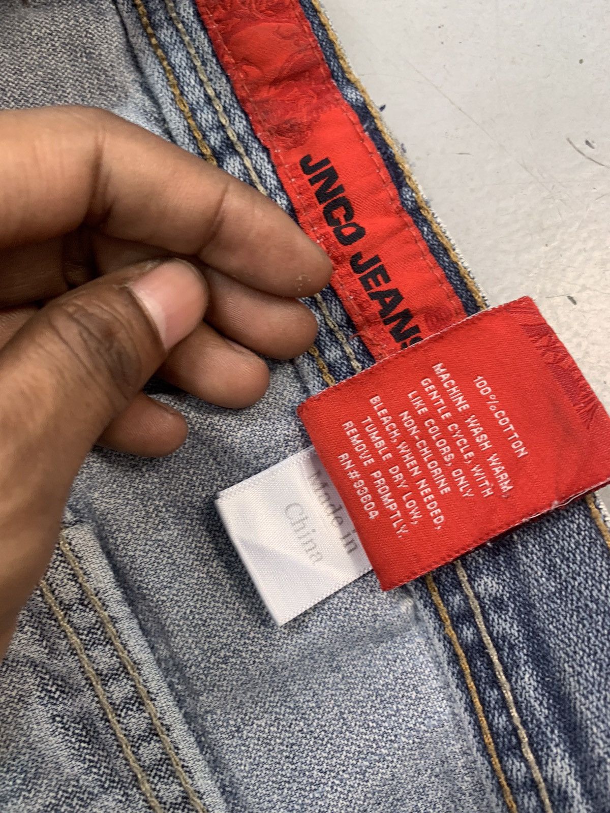 JNCO Vintage jnco crown baggy denim Size US 30 / EU 46 - 9 Thumbnail