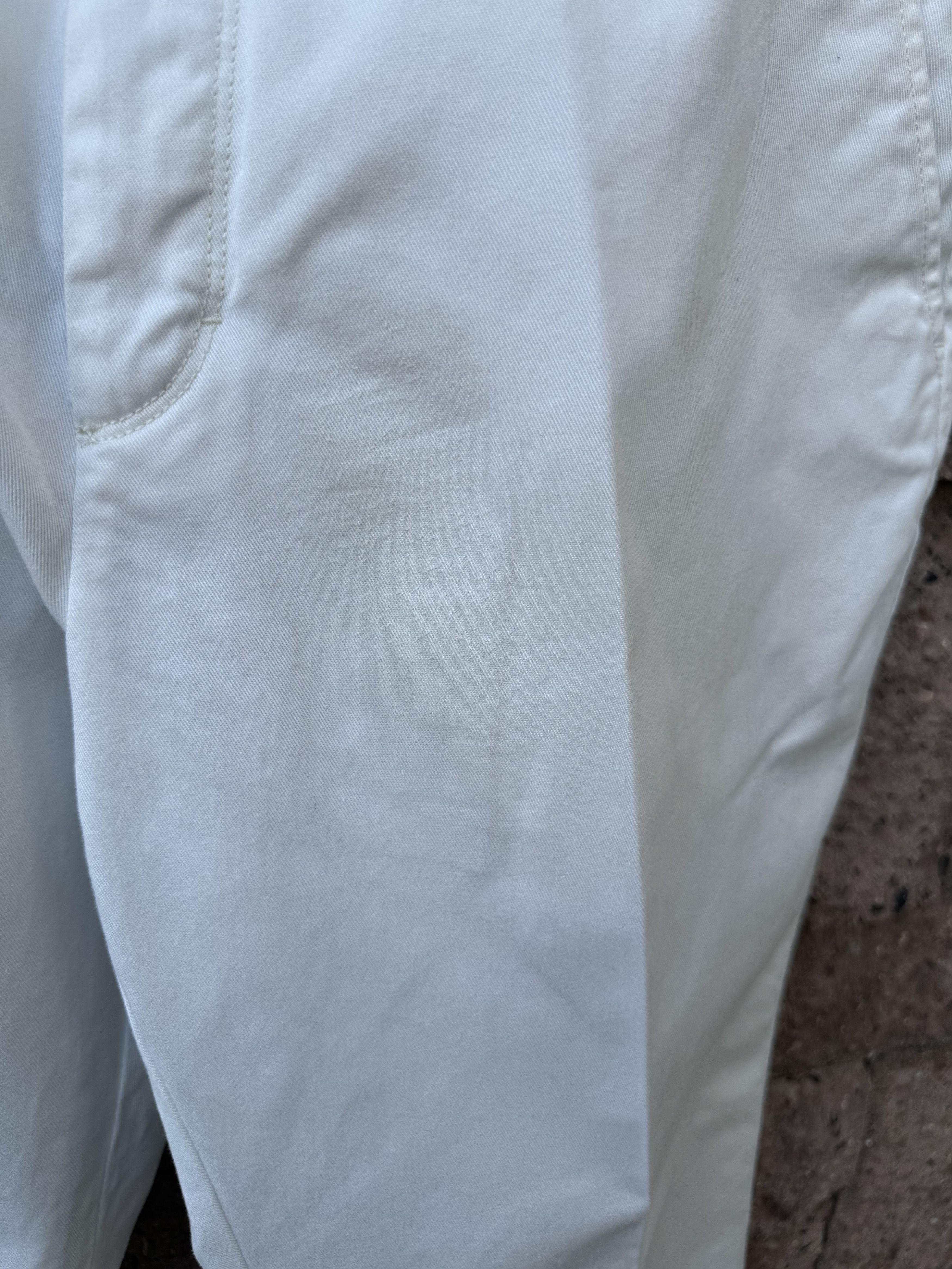 Tom Ford Tom Ford White Cotton Pants Size US 38 / EU 54 - 5 Thumbnail