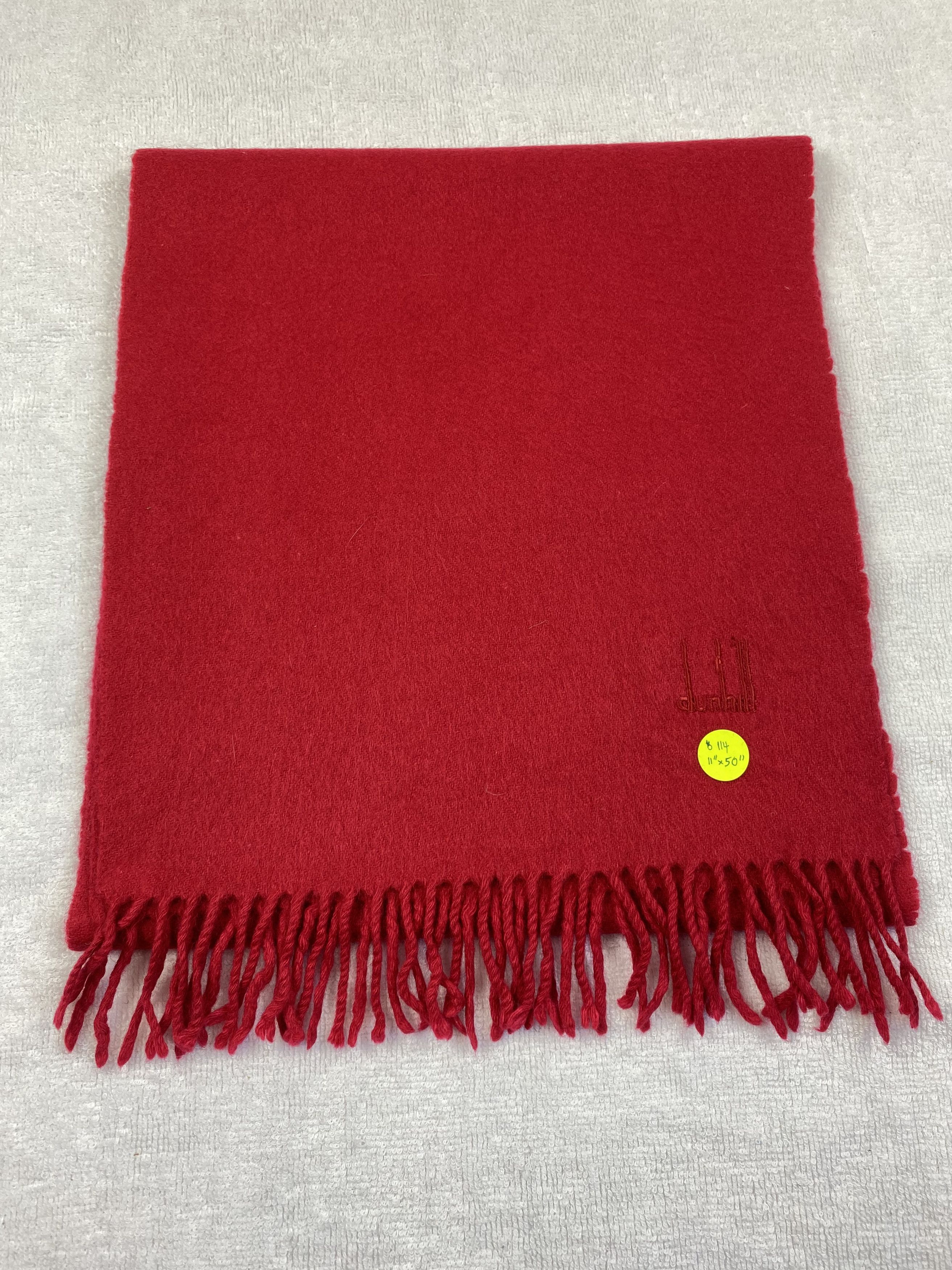 Alfred Dunhill Alfred Dunhill Cashmere Scarf / Muffler / Neckwear Size ONE SIZE - 3 Thumbnail