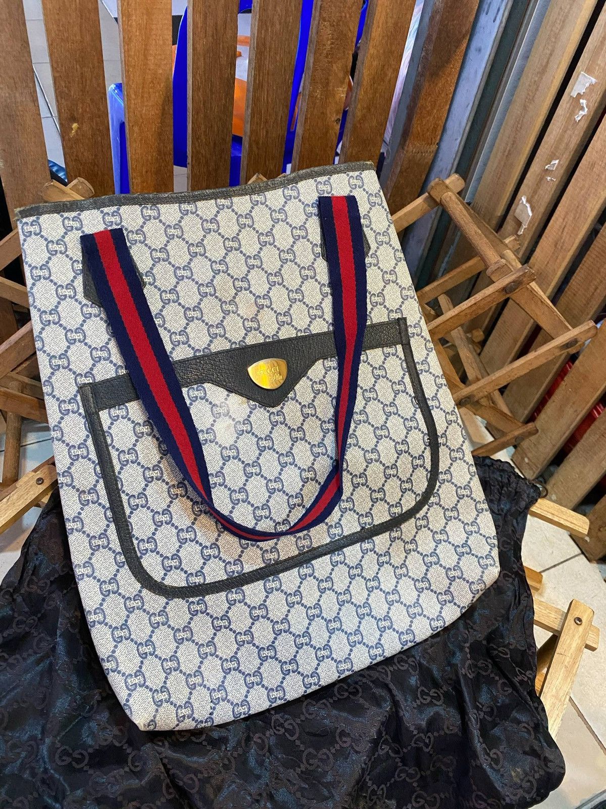 Gucci Vintage Gucci Shoulder Bag Size ONE SIZE - 14 Thumbnail