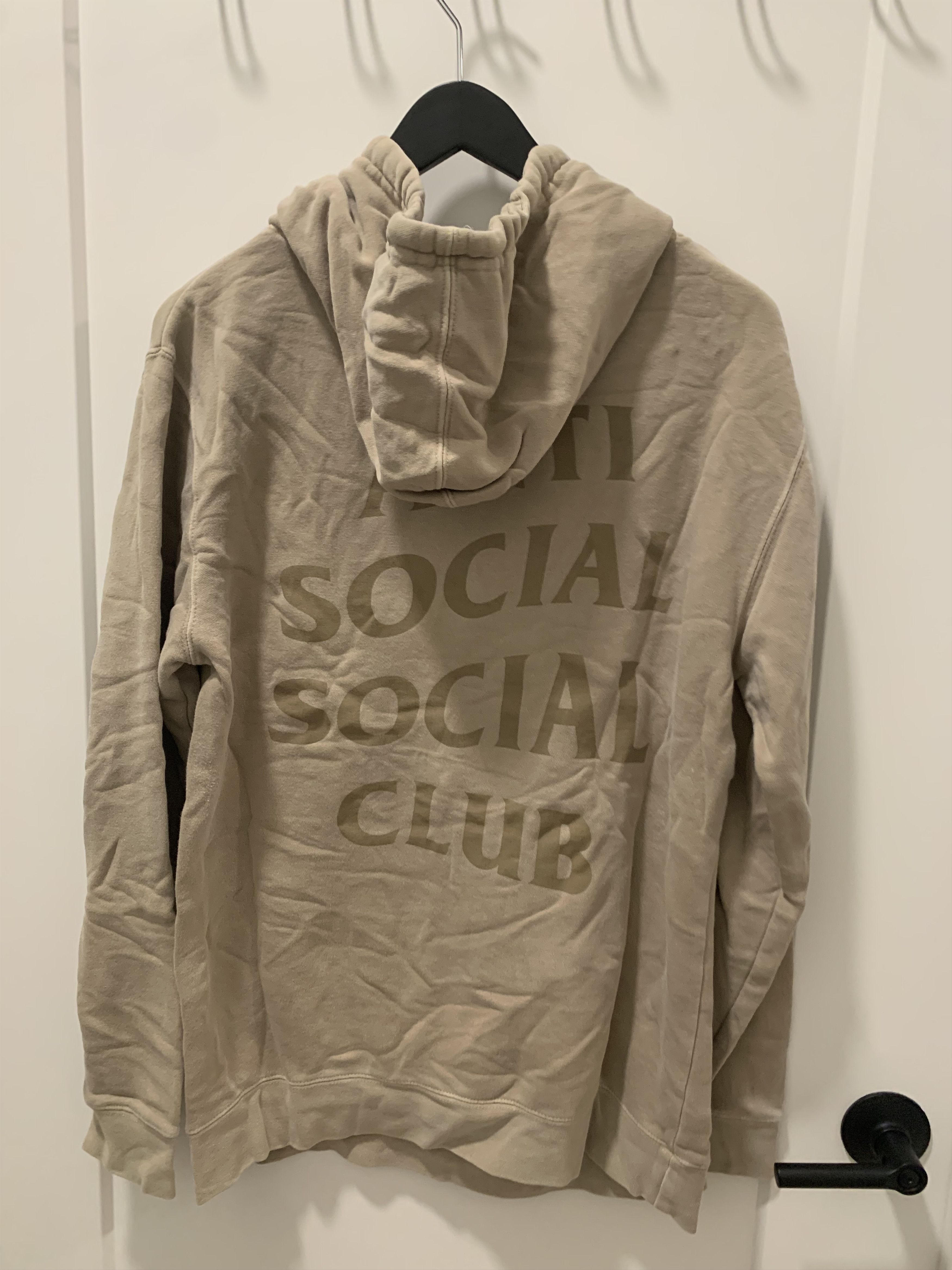 Anti Social Social Club Anti Social Social Club beige hoodie Size US L / EU 52-54 / 3 - 2 Thumbnail