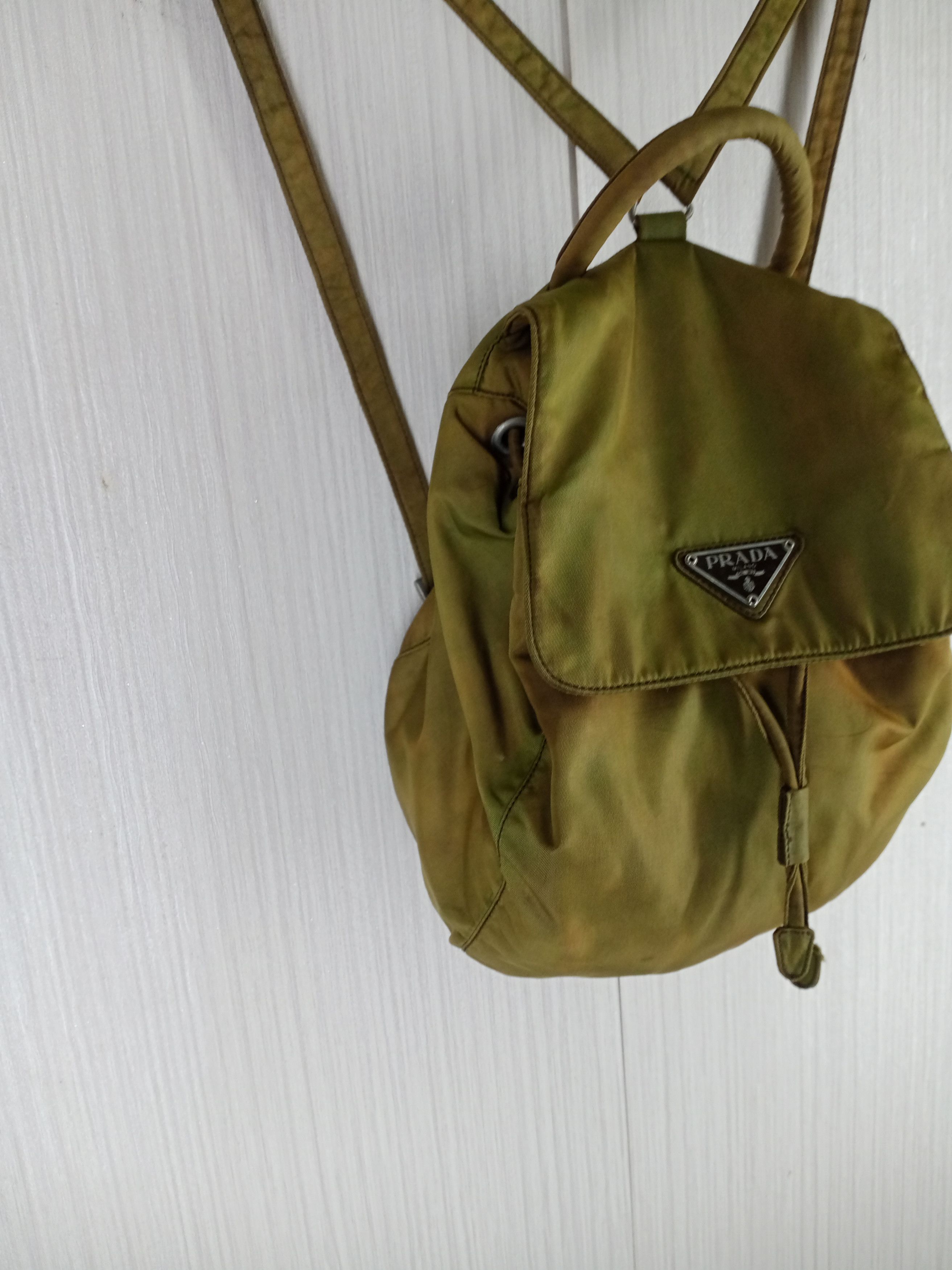 Prada Rare Vintage Prada Tessuto Nylon Mini Backpack Size ONE SIZE - 4 Thumbnail
