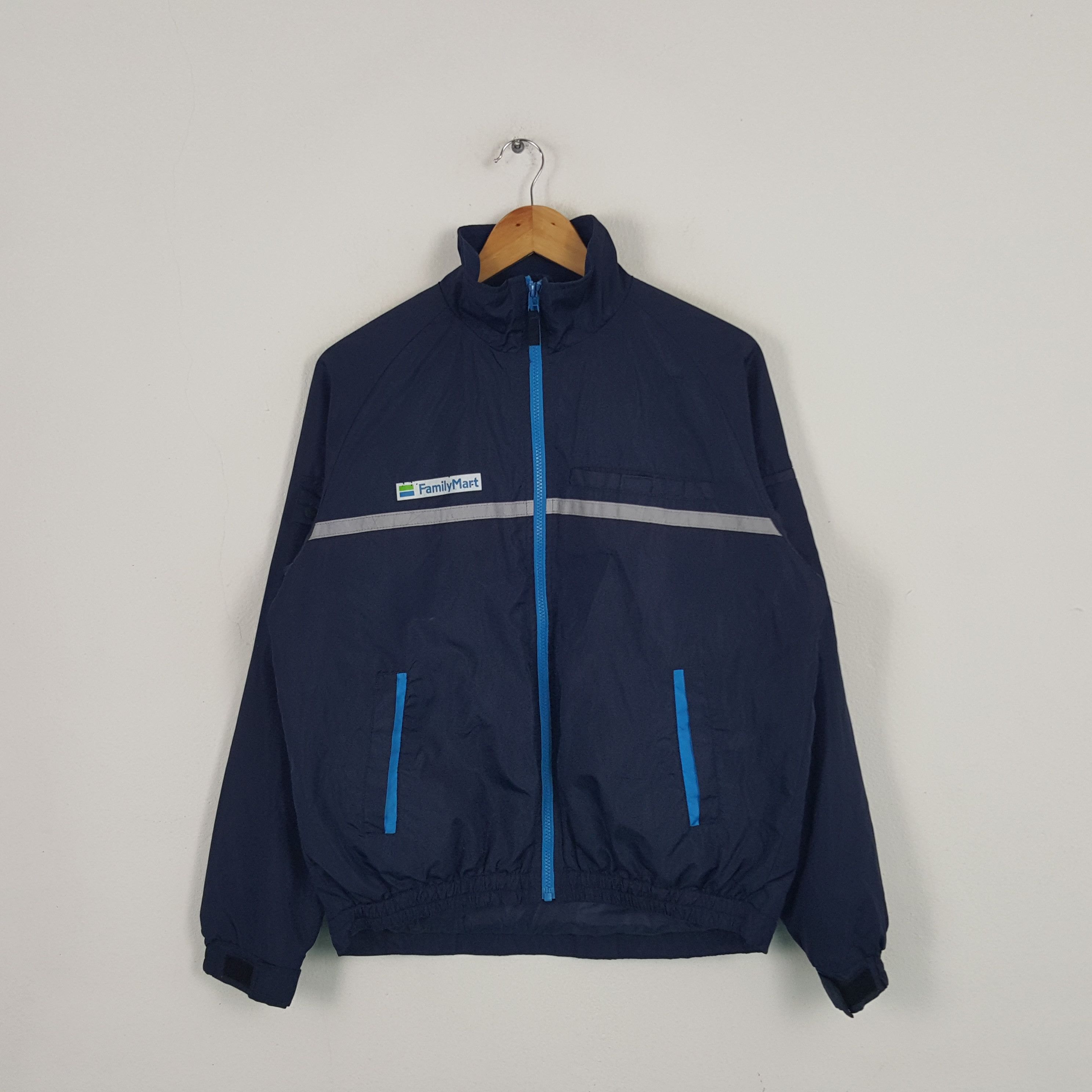 Japanese Brand × Vintage Vintage Family Mart Japanese Windbreaker Jacket Size US L / EU 52-54 / 3 - 1 Thumbnail