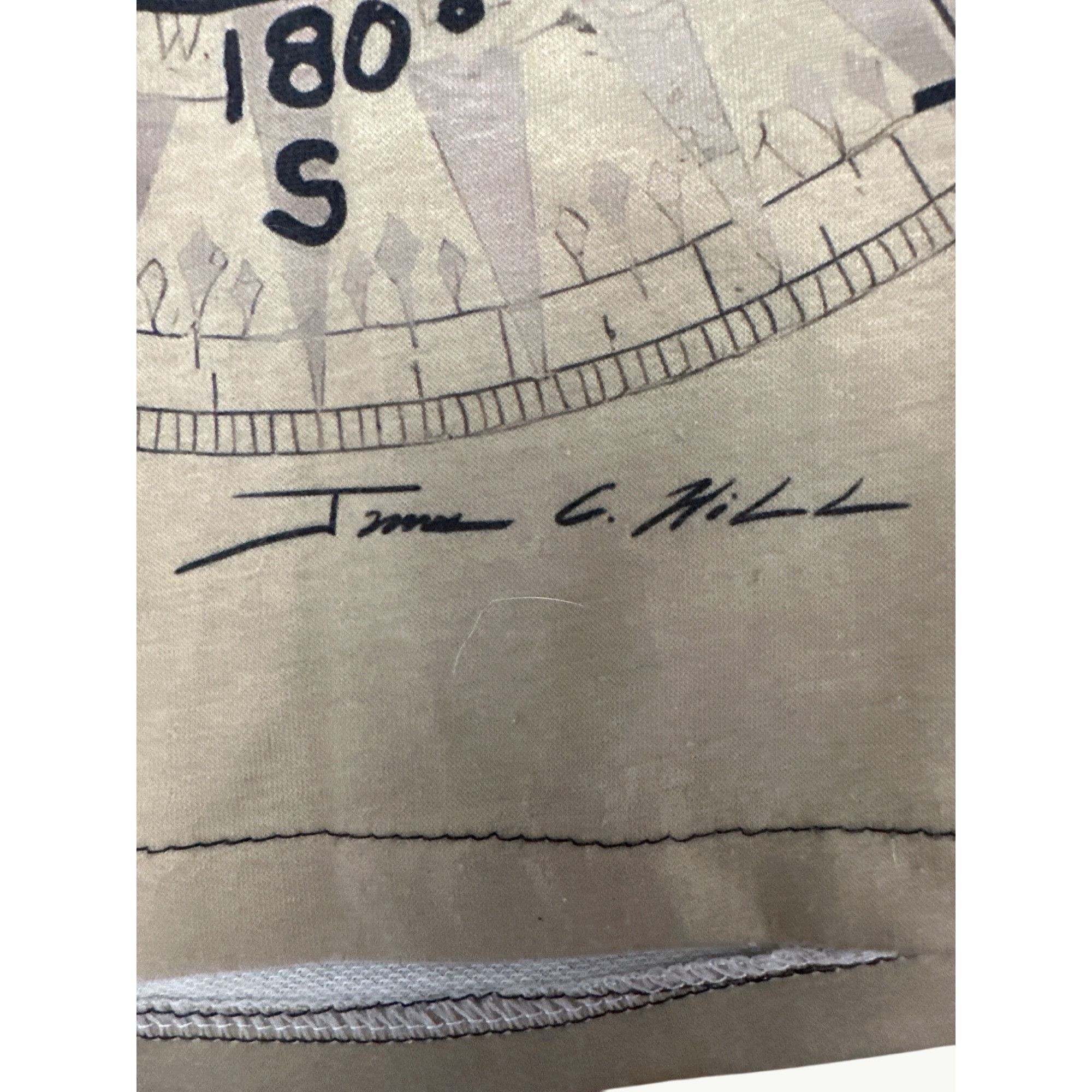 Other CCC James C Hill Nautical Map Print Shorts Beige Black Graph Size US 28 / EU 44 - 6 Thumbnail