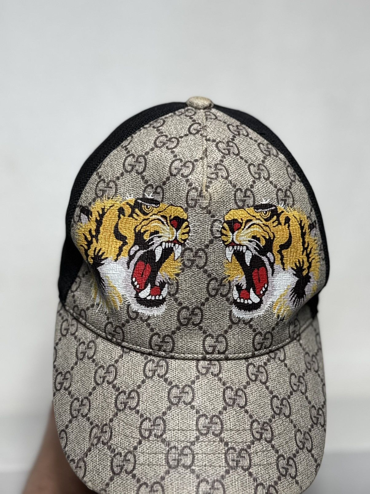 Gucci Gucci GG Monogram Luxury Baseball Cap Hat Tiger Size ONE SIZE - 2 Thumbnail