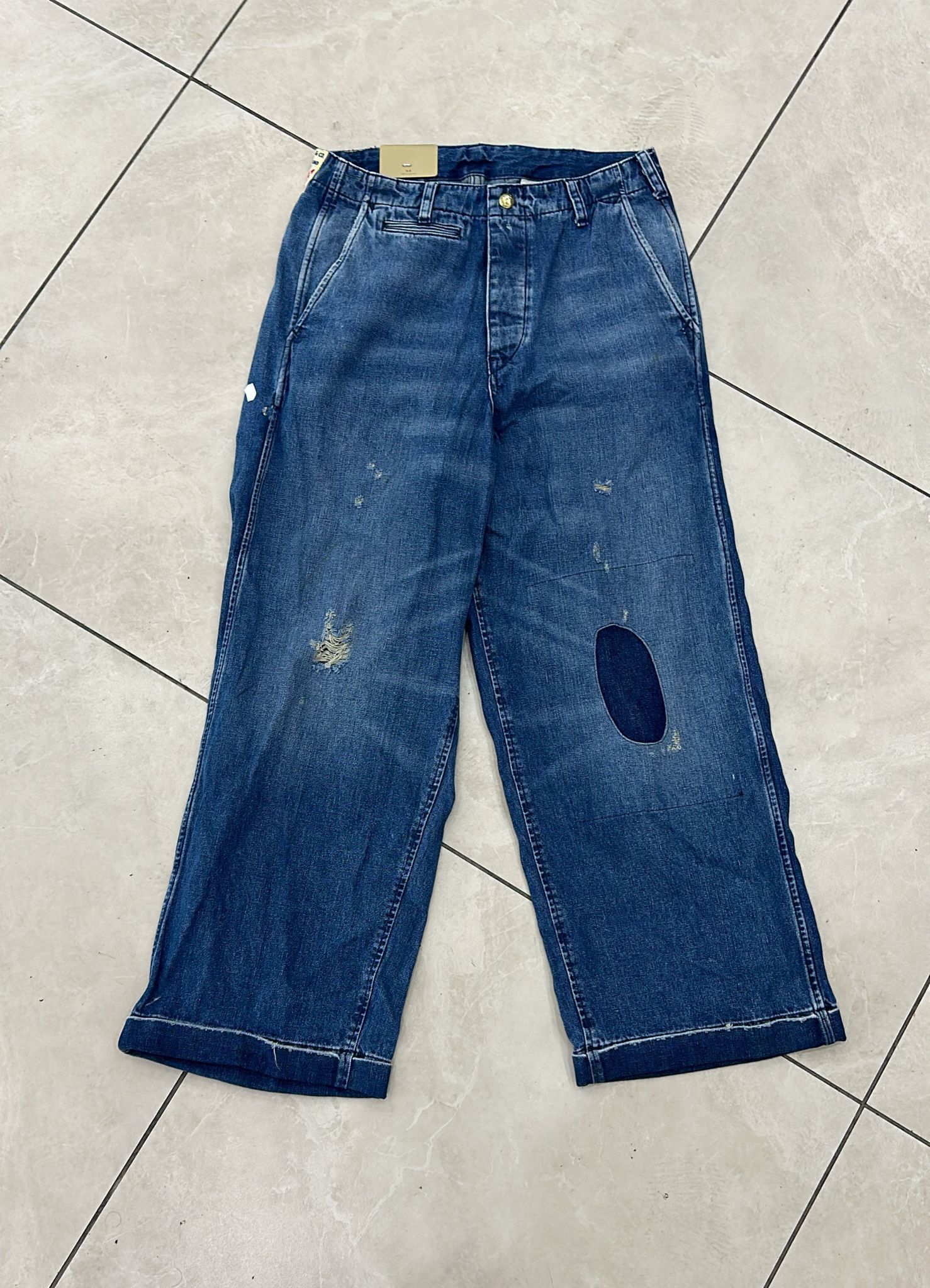 Levi's Vintage Clothing LVC Levi's Vintage Clothing 1920 BALLOON TWO HORSE JEAN RARE Size US 31 - 1 Thumbnail