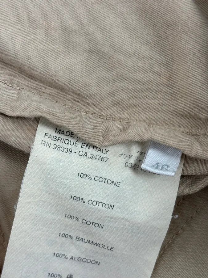 Prada 2000s Prada Beige Classy Chinos Pants Size US 32 / EU 48 - 12 Thumbnail