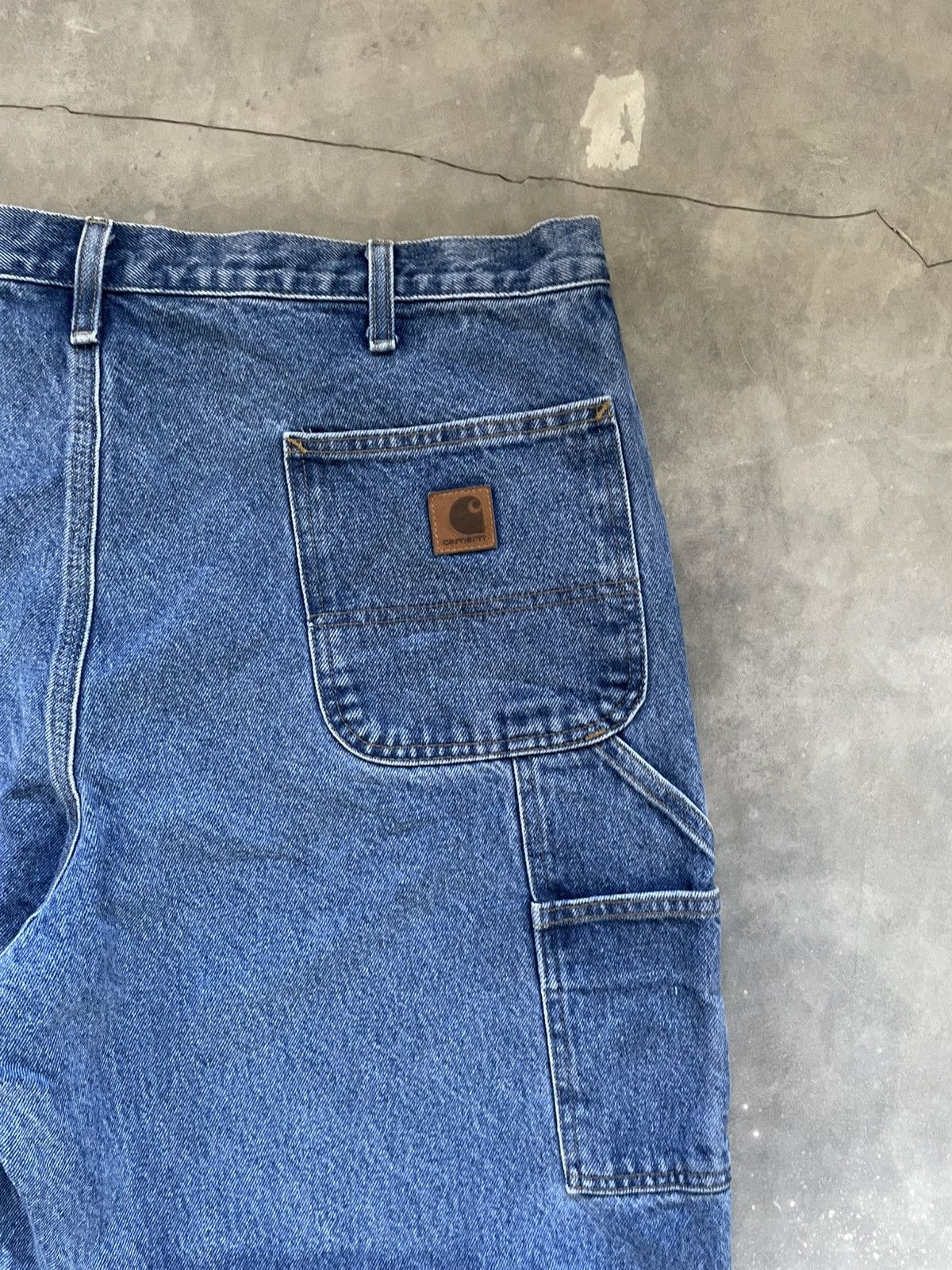 Carhartt Carhartt Jeans Denim Pant Carpenter - B23 DST 40x32 Size US 38 / EU 54 - 5 Thumbnail
