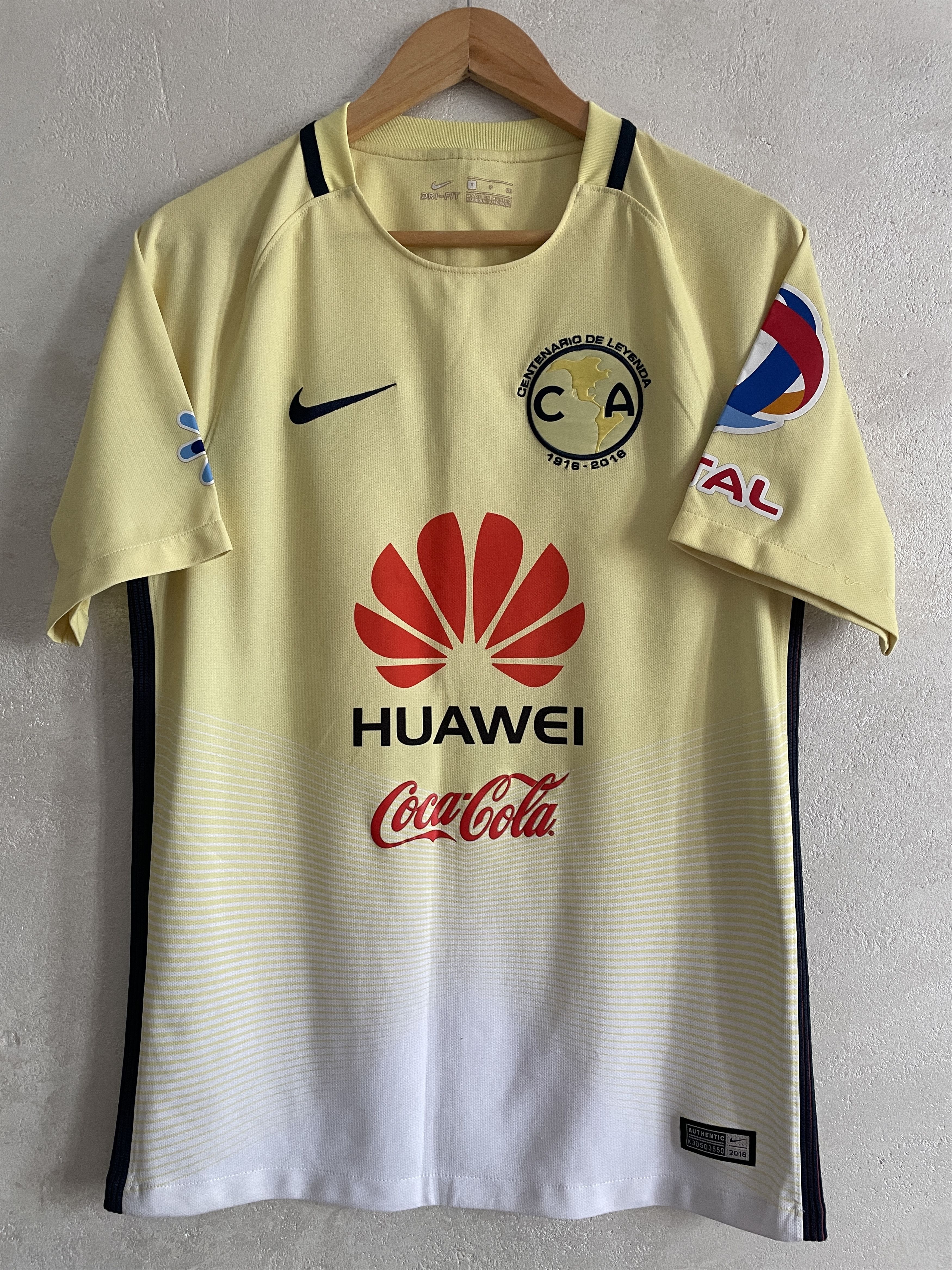 Nike Club America Home Shirt 2016 2017 Centenary Soccer Jersey Size US S / EU 44-46 / 1 - 1 Thumbnail