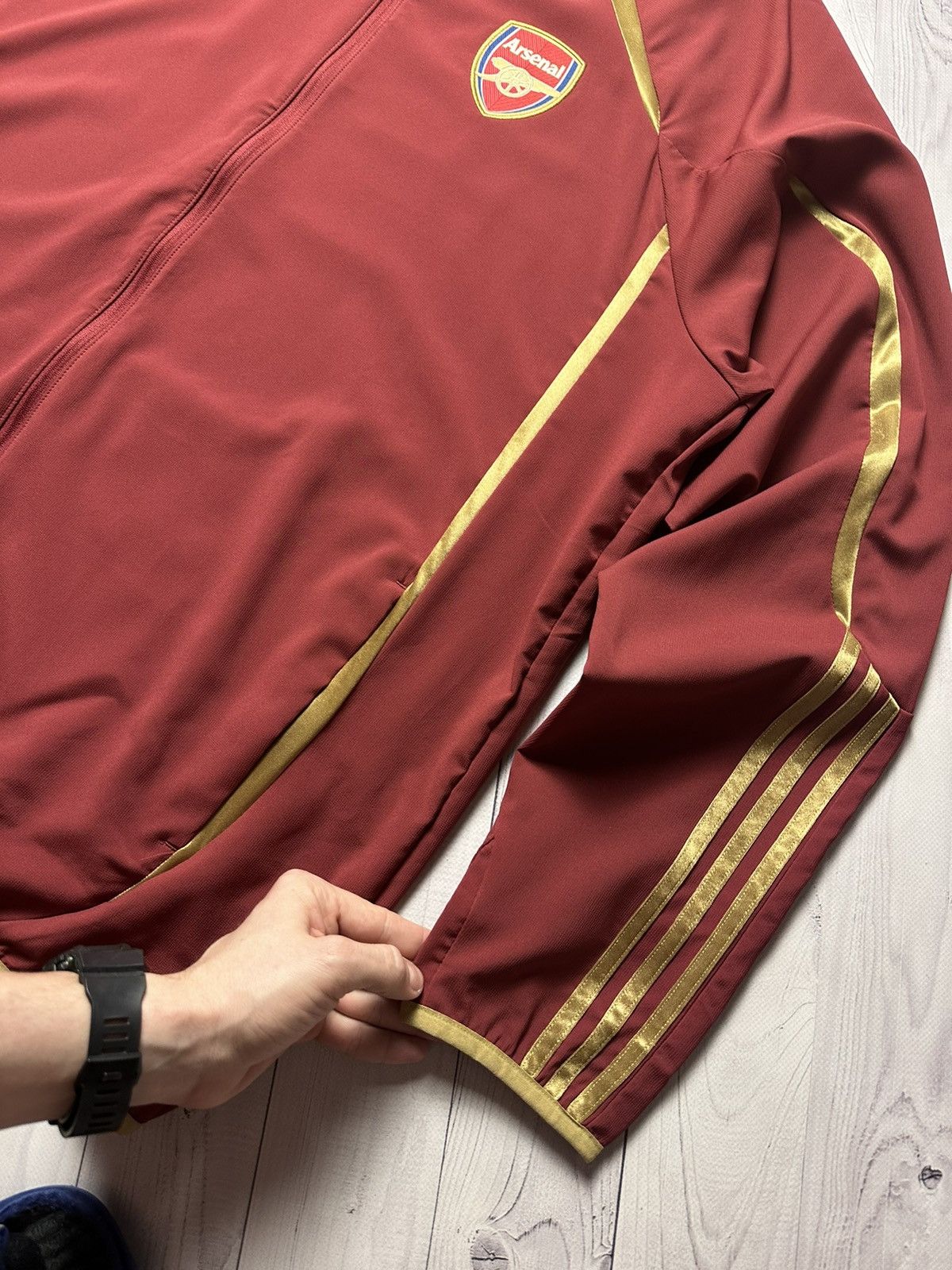 Vintage Vintage adidas Arsenal soccer track jacket rare 2006 XXL Size US XXL / EU 58 / 5 - 7 Thumbnail