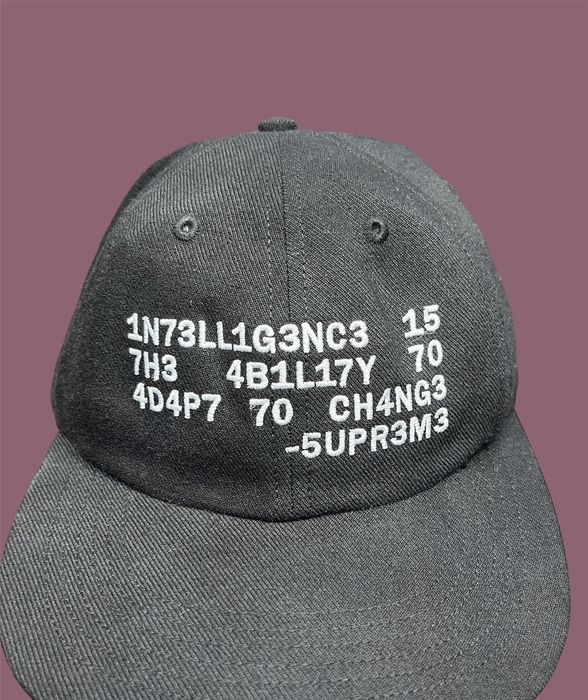 Supreme intelligence sale hat