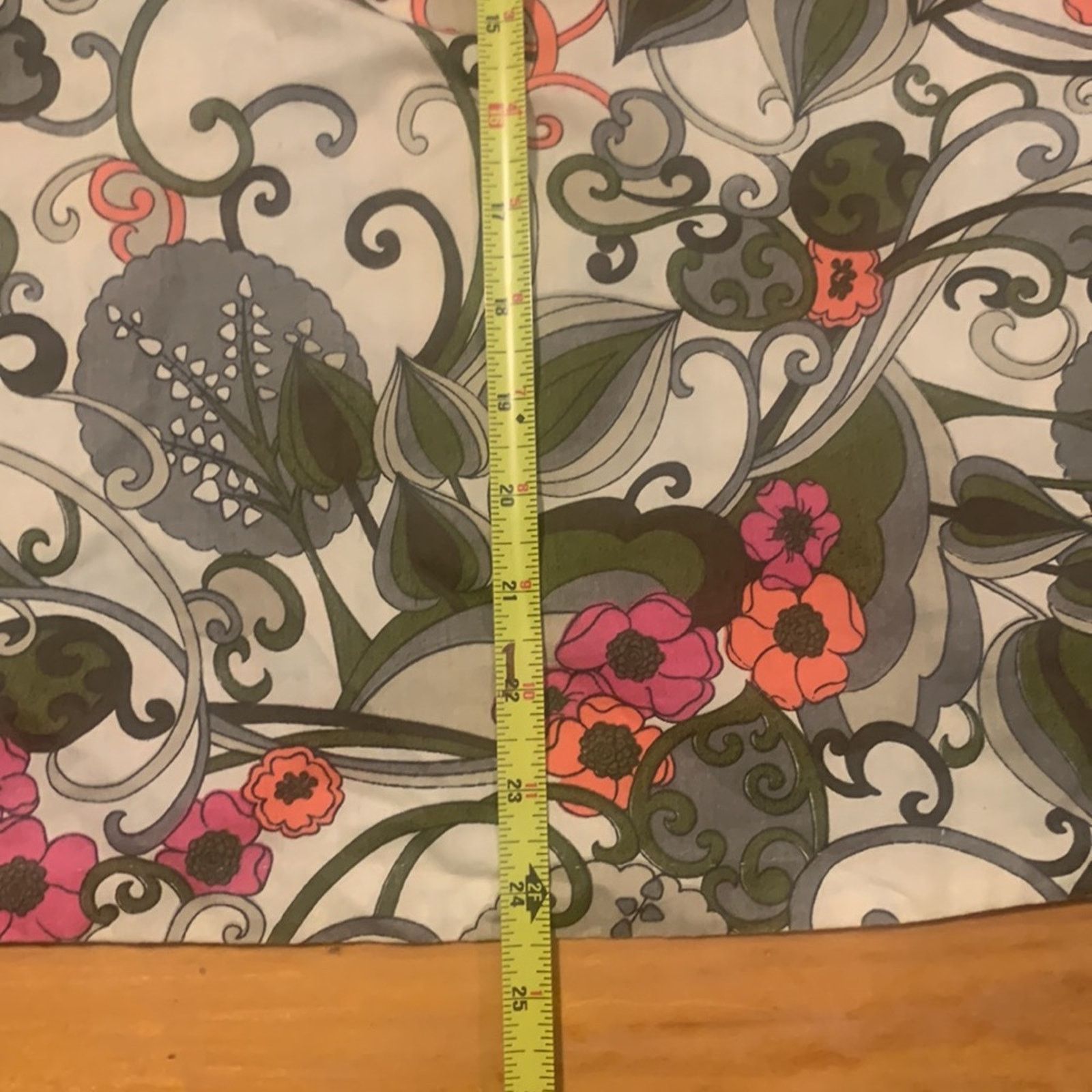 Vintage 60’s handmade retro floral botanical blouse Size M / US 6-8 / IT 42-44 - 5 Thumbnail