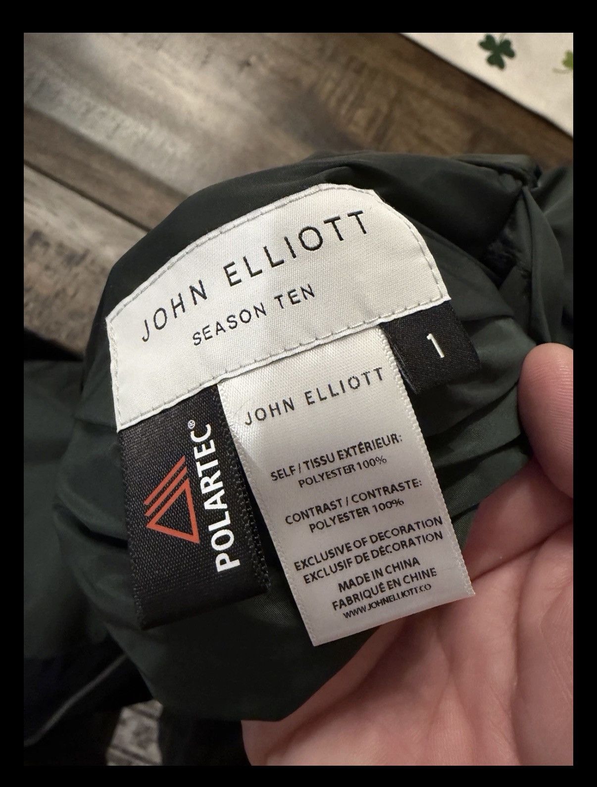 John Elliott John Elliott Polartec Fleece Reversible Half Zip Jacket Size US S / EU 44-46 / 1 - 6 Thumbnail